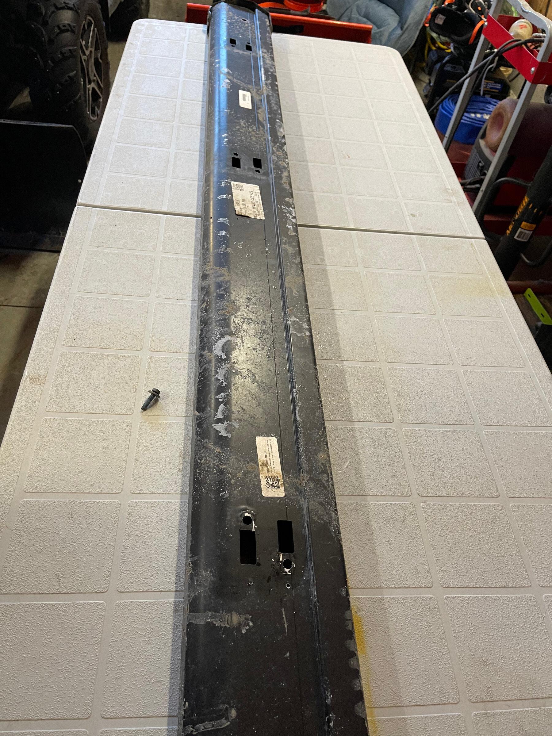 Ford Bronco Front Splash Guards/Mud Flap will NOT fit with Running Board IMG_1881