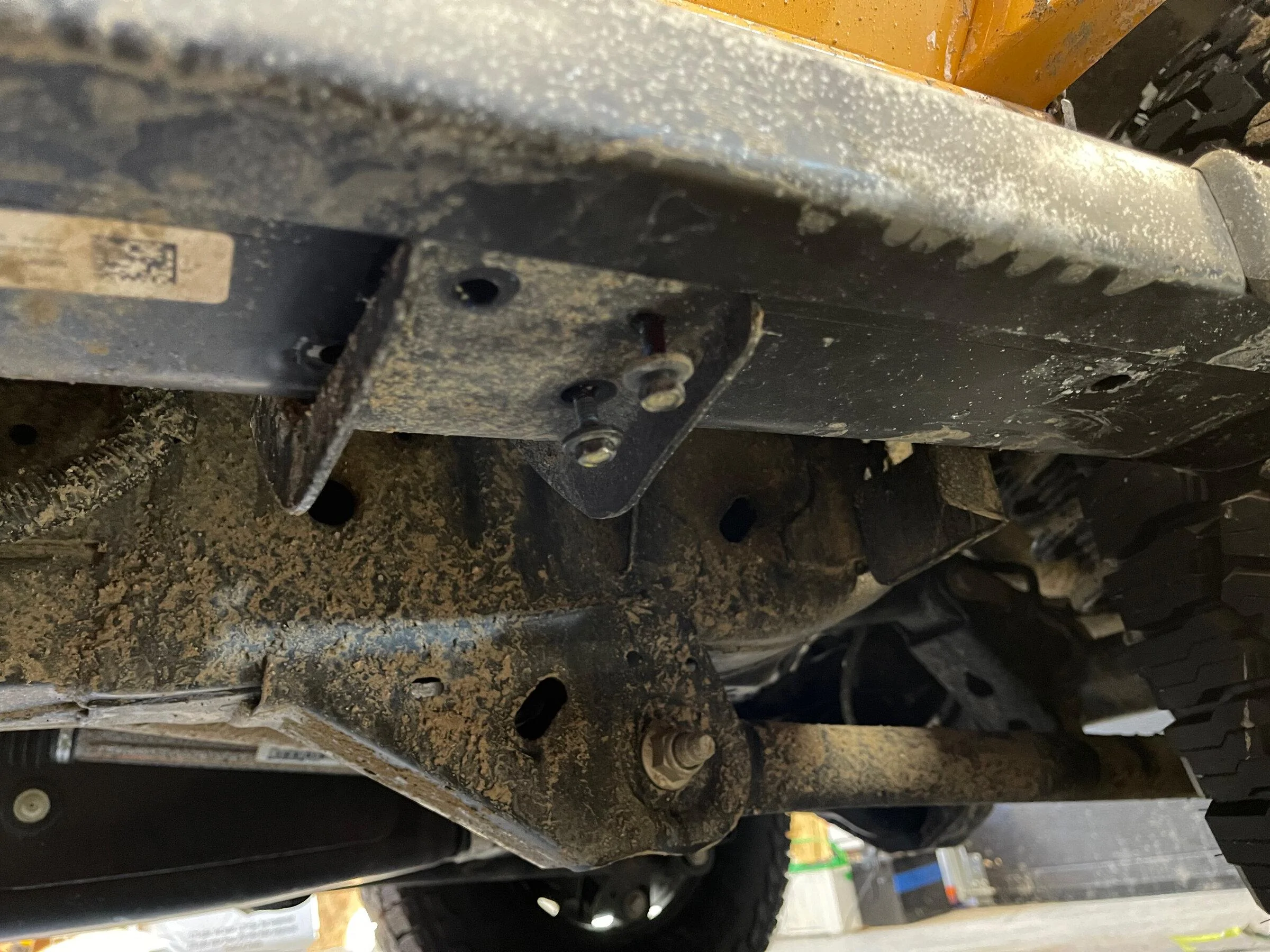 Ford Bronco Front Splash Guards/Mud Flap will NOT fit with Running Board IMG_1888