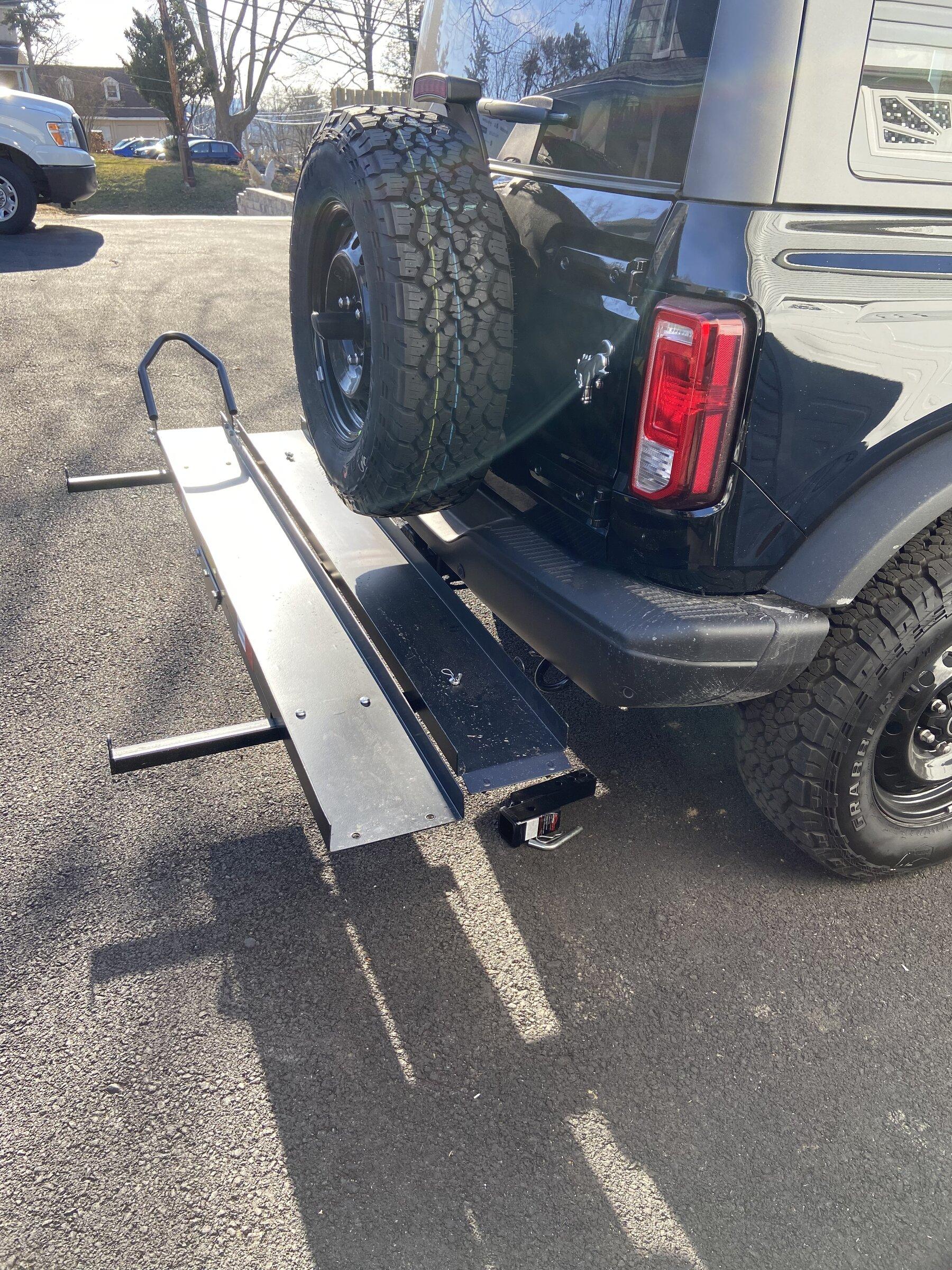 Ford Bronco Cargo hitch/motorcycle carrier F90E17D9-D7A3-4119-8191-E8C87AF10C7F