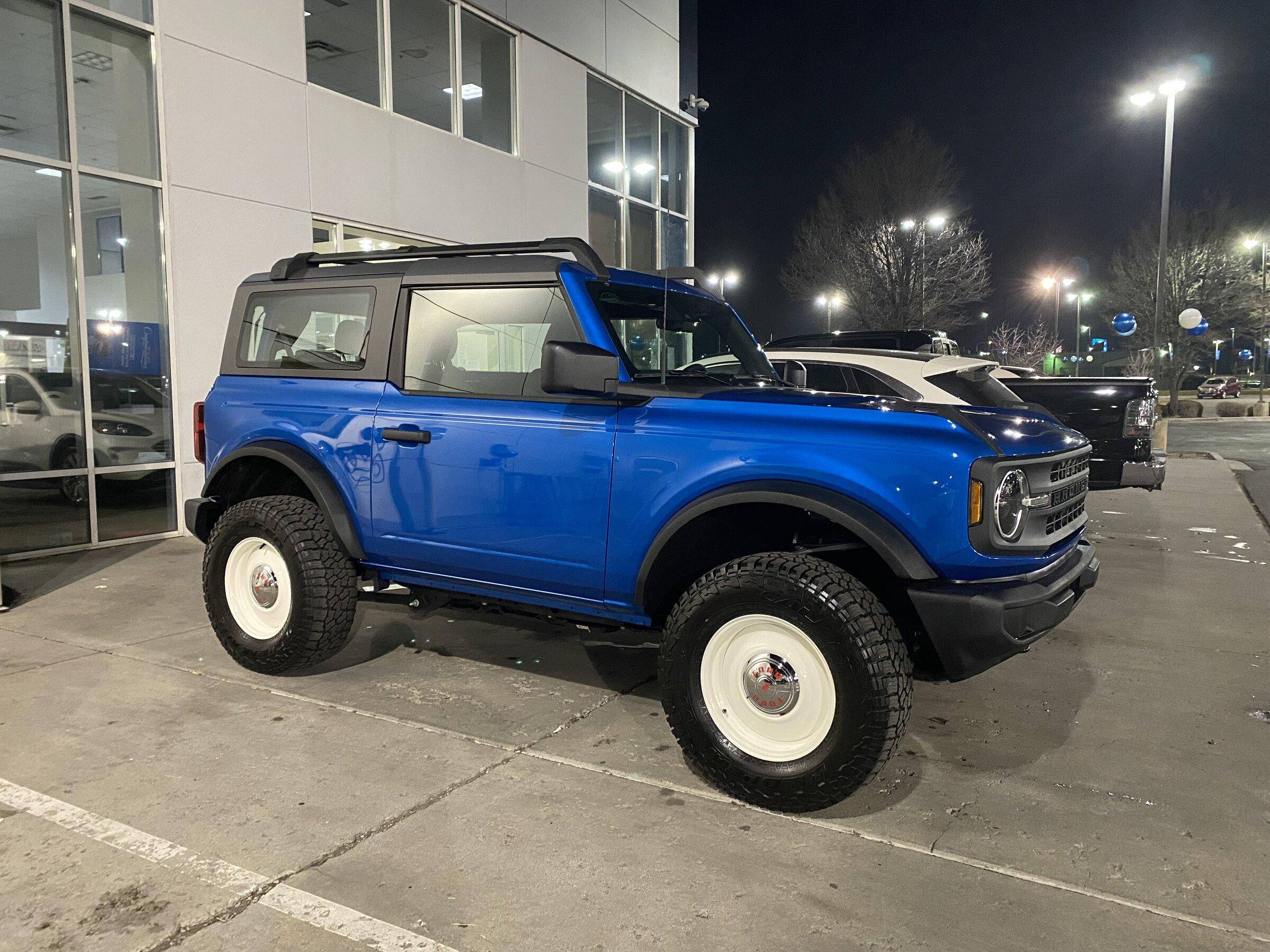 Ford Bronco Old school wheels options 0E6E7743-0FC1-45DF-AB1A-E18D0AE3B12D