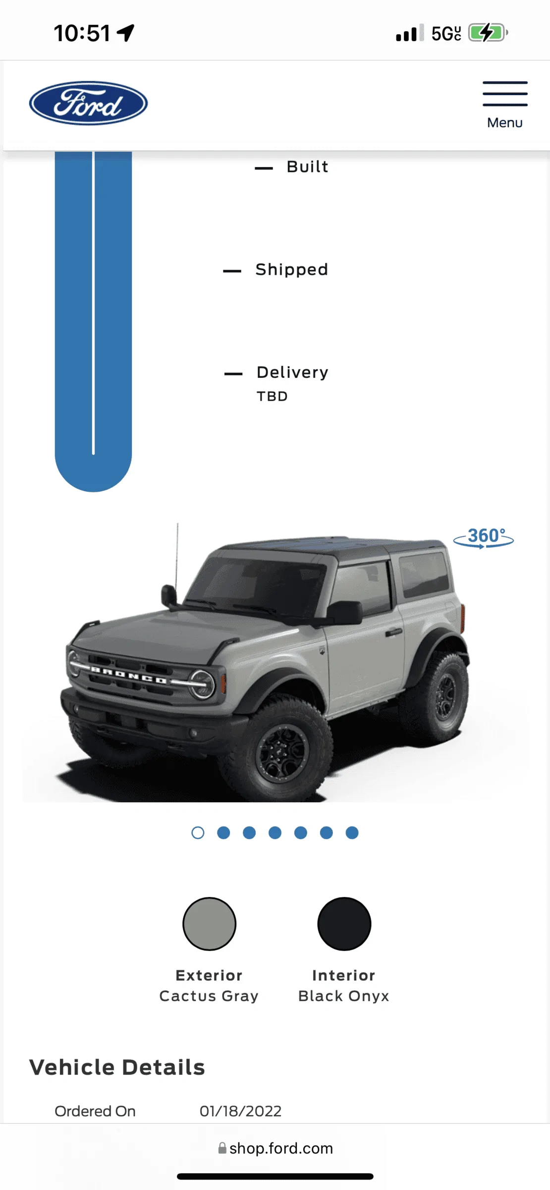 Ford Bronco Bronco ordered under someone else’s reservation?? 49839C20-CFCB-43D4-B421-B6C1B93B129D