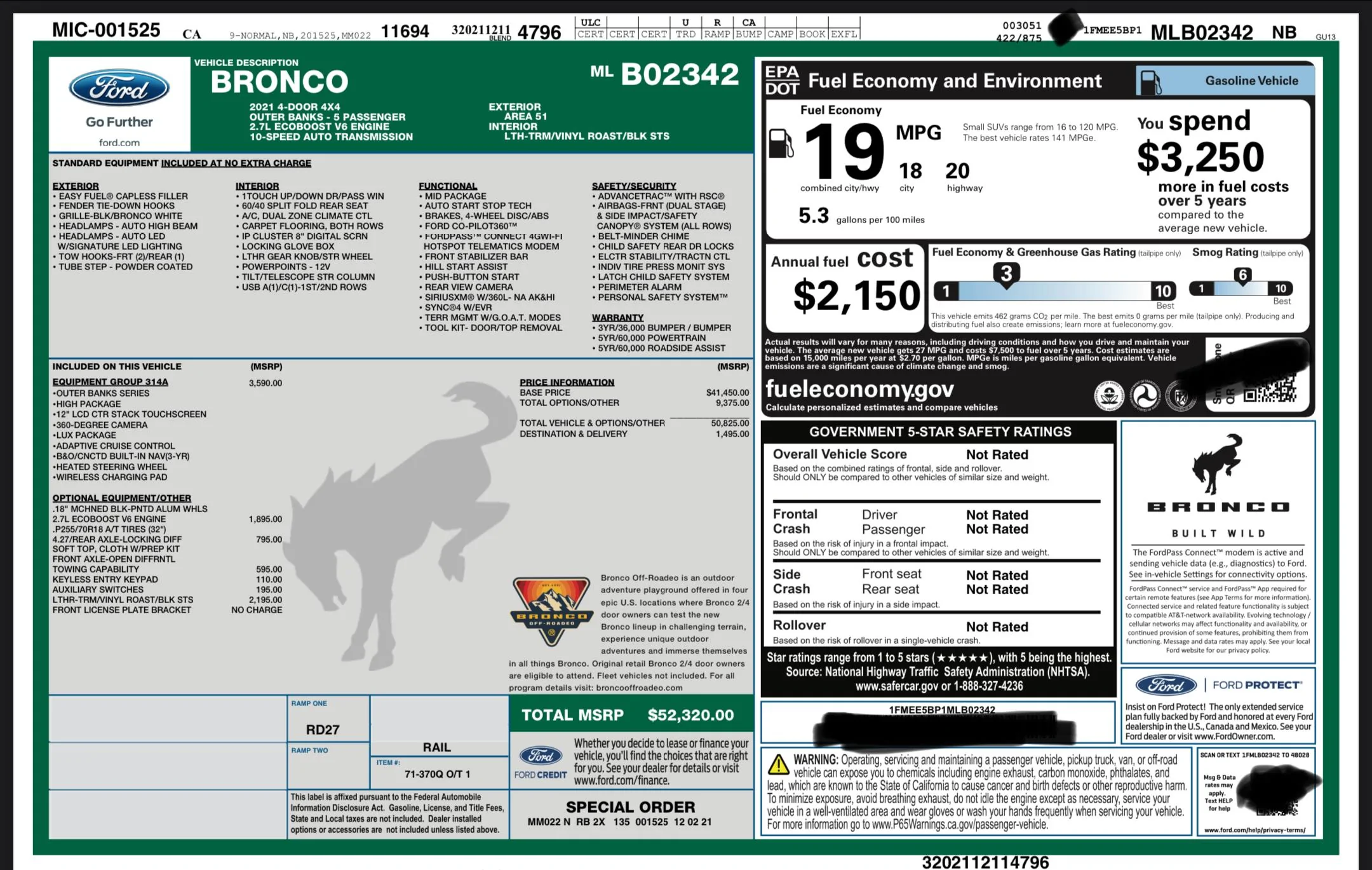 Ford Bronco How do I track my order? 69B08D3A-2E71-4CAA-8631-1C71B12CB6ED