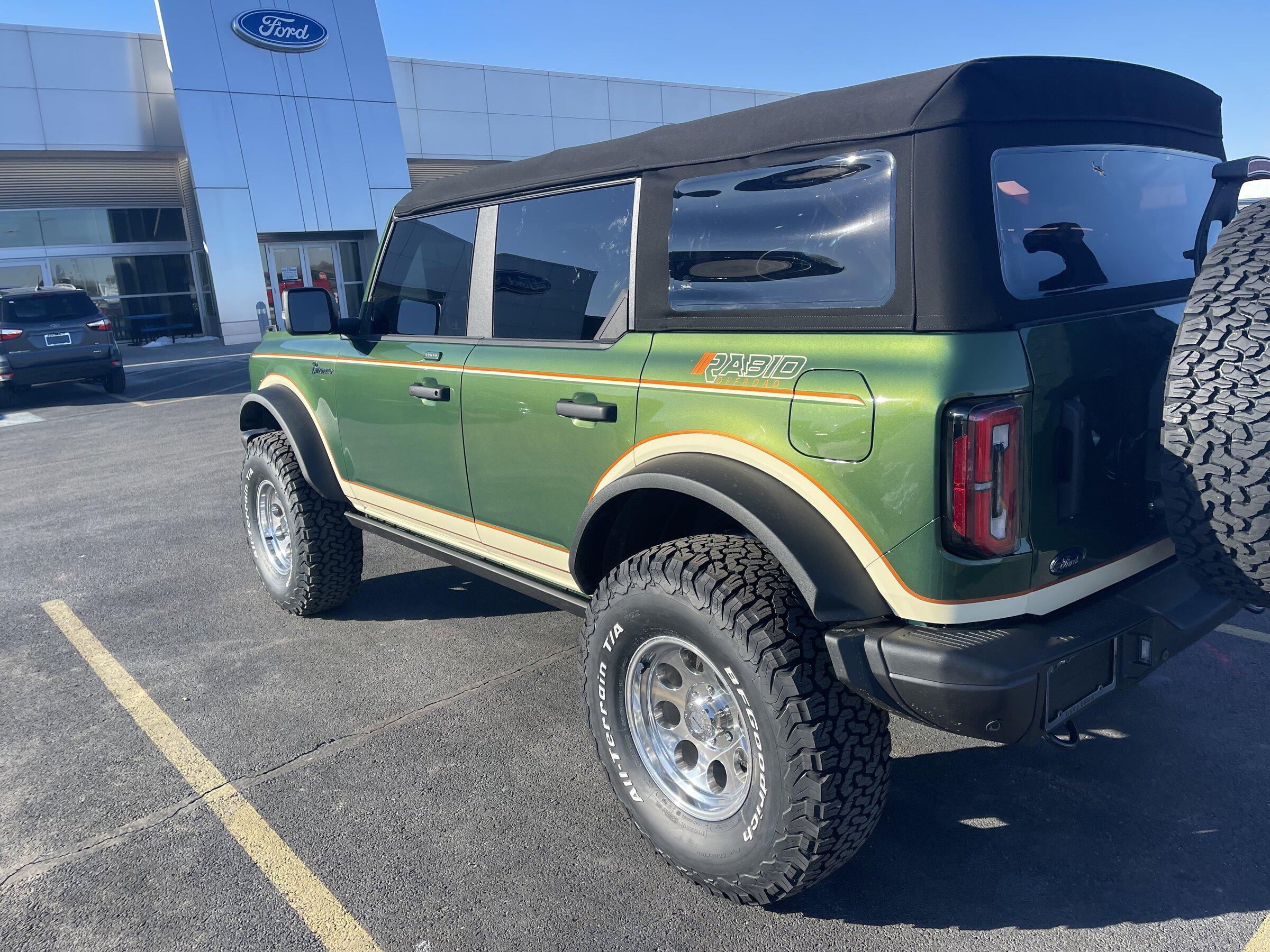 Ford Bronco Eruption Green Retro Bronco Build! 🤩 85B000E1-8D70-4BF9-AD43-1990F9A5CA37