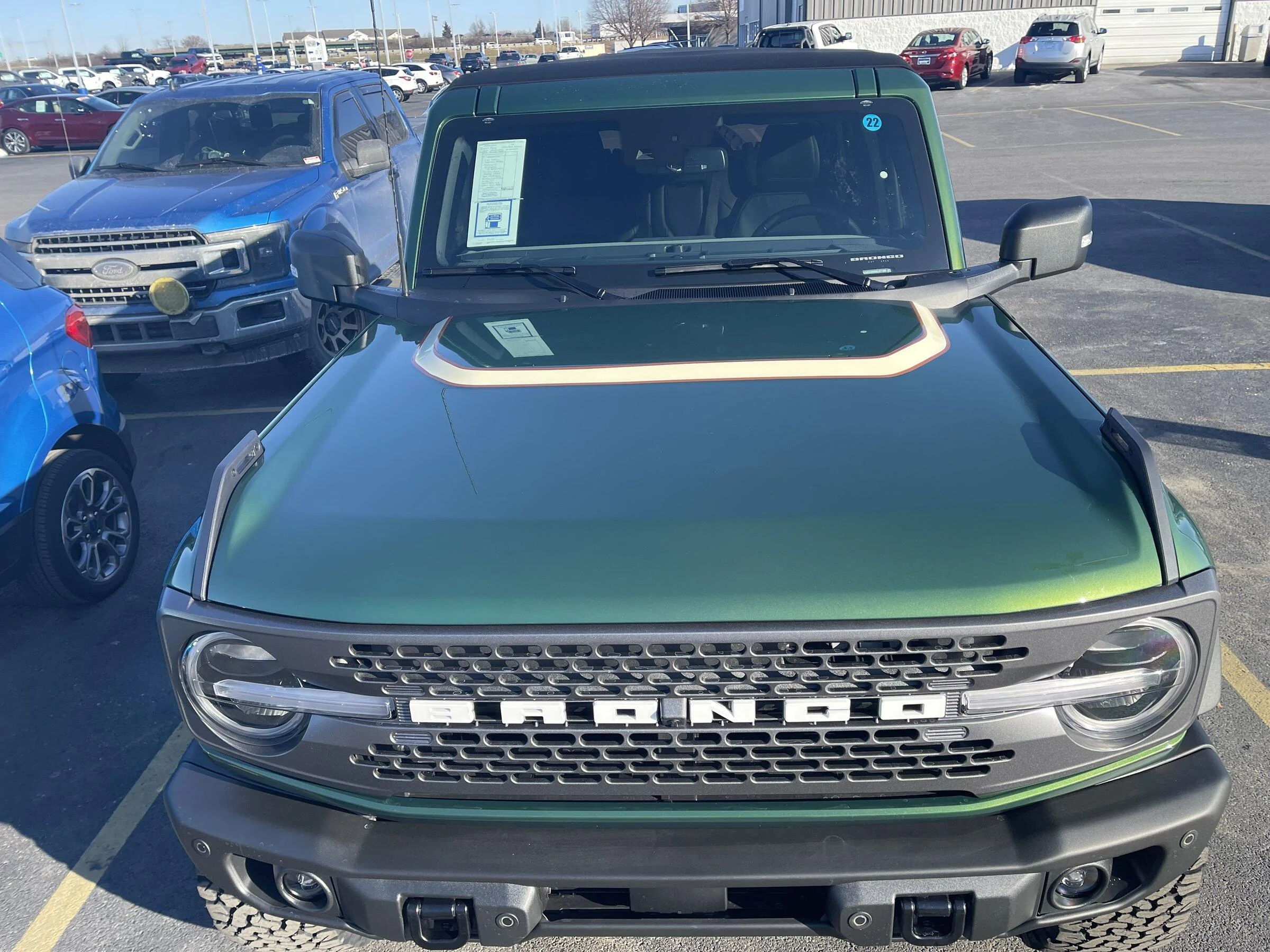 Ford Bronco Eruption Green Retro Bronco Build! 🤩 5453C5FB-1DD3-4859-9C37-7CD9EC976EDE