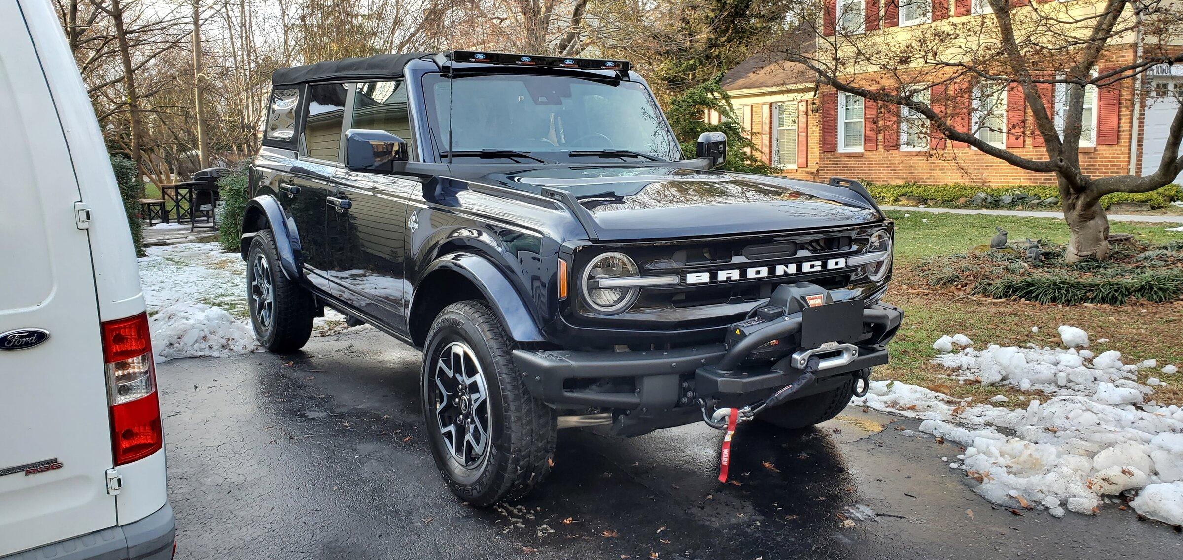 Ford Bronco Hello from Fairfax, Virginia! 20220119_155724