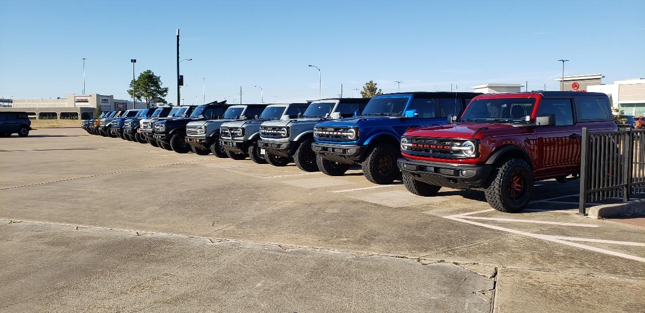 Ford Bronco Houston area meet sees 31 Broncos turn out! 3BF6A5A7-914C-4AC4-A902-1AC88DDE79F3