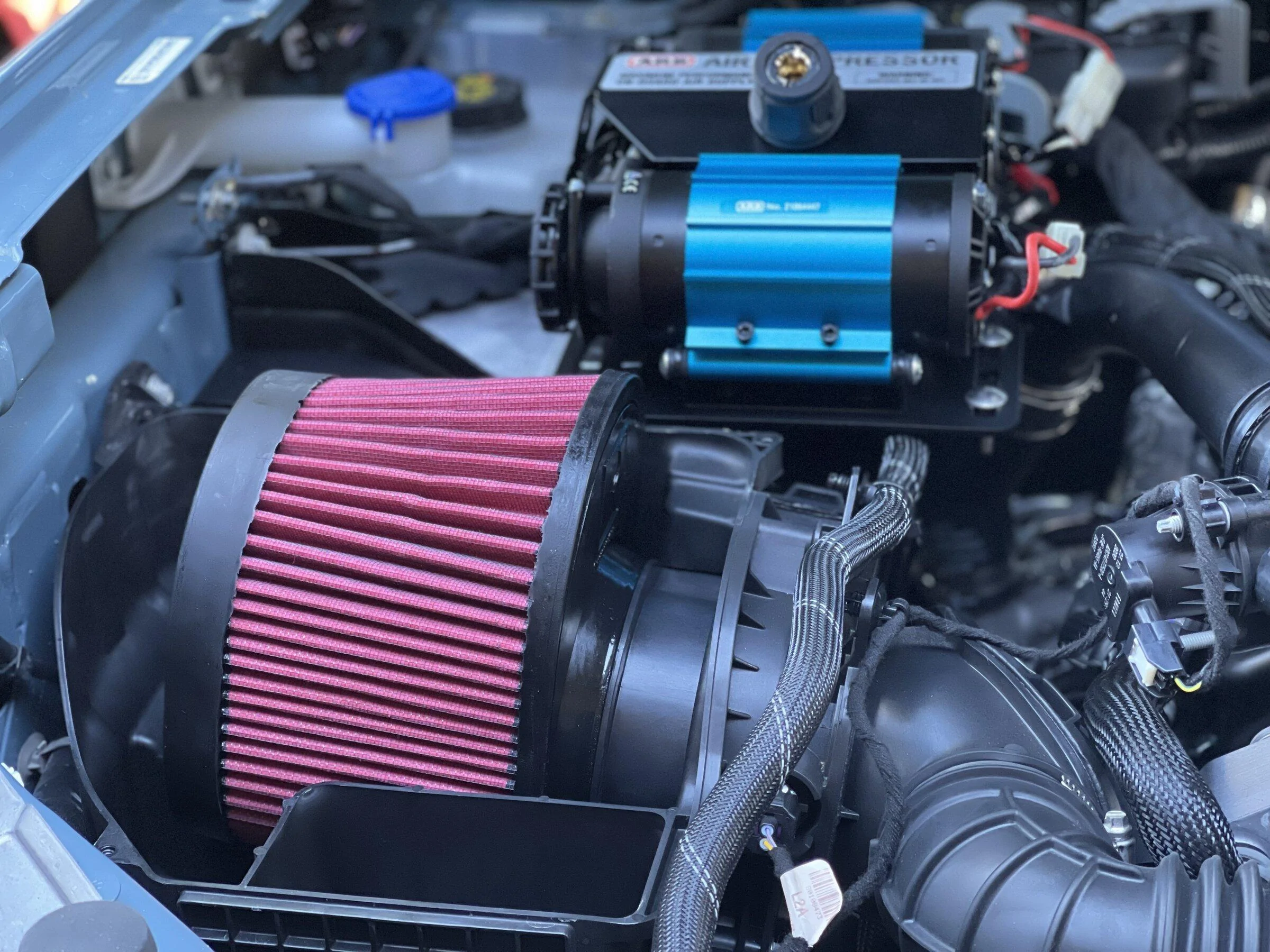 Ford Bronco Roush Cold-Air Intake & ARB Air Compressor Installed C47CB247-C23A-4104-A384-73FCC40C4016
