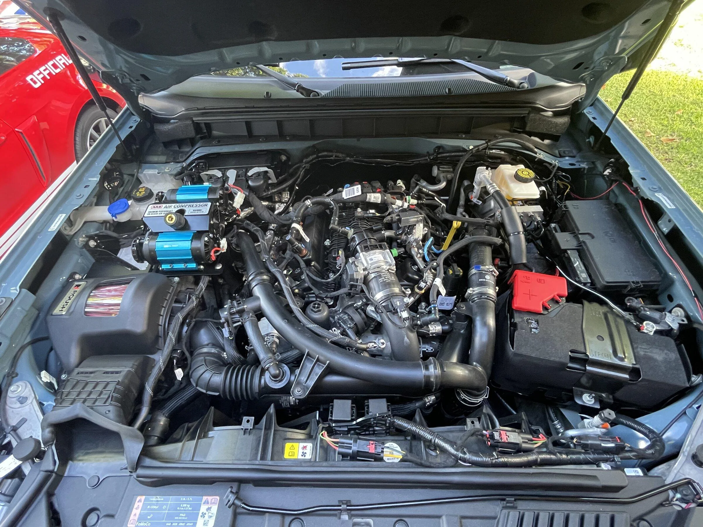 Ford Bronco Roush Cold-Air Intake & ARB Air Compressor Installed 4DE00909-D360-4A45-862C-33EFE21060DE
