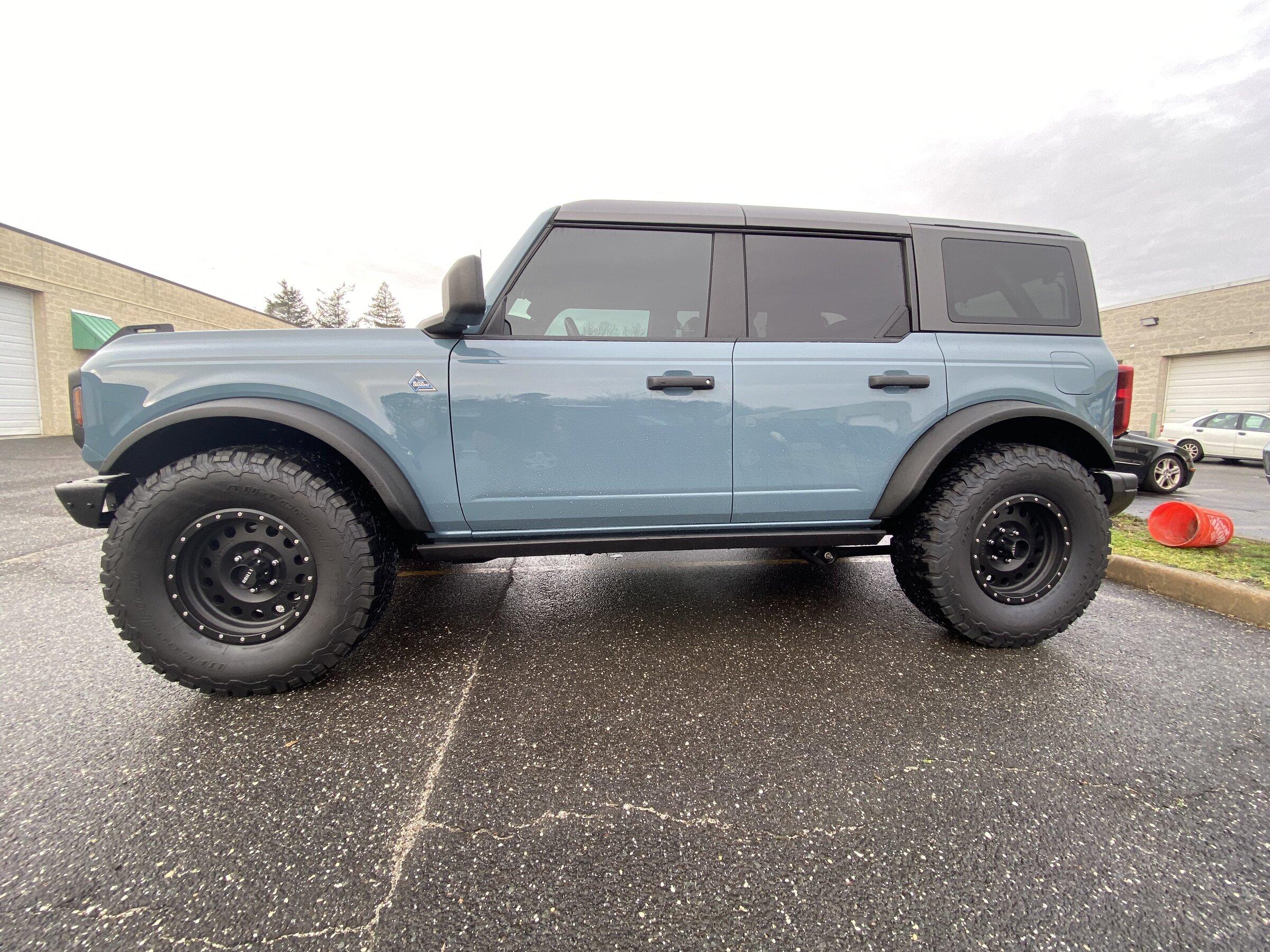Ford Bronco Show us your installed wheel / tire upgrades here! (Pics) 367738CB-0ADC-406E-8289-C8C56C51E96C