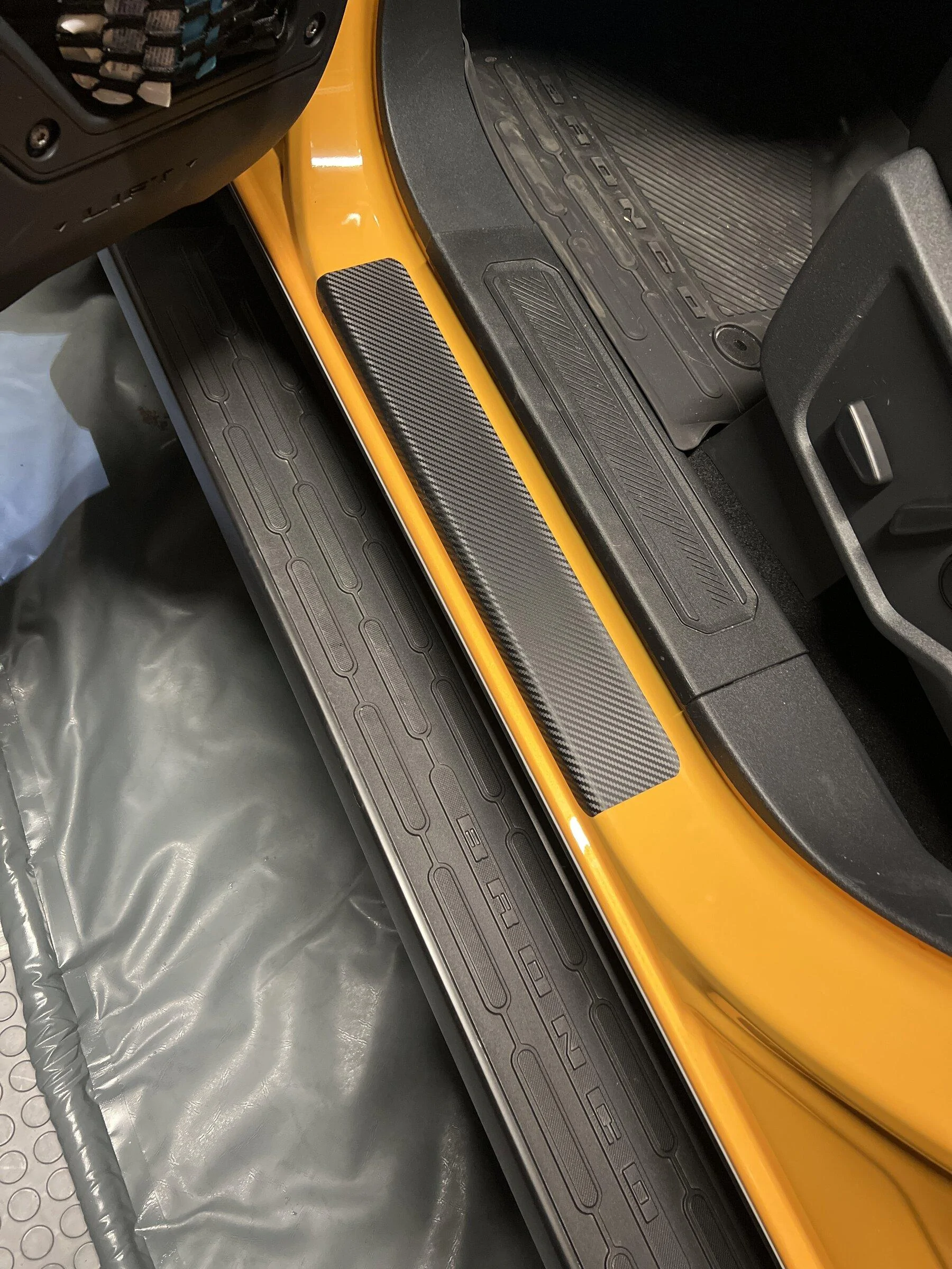 Ford Bronco Sill guards:  Fast Intentions v. StickerFab imag