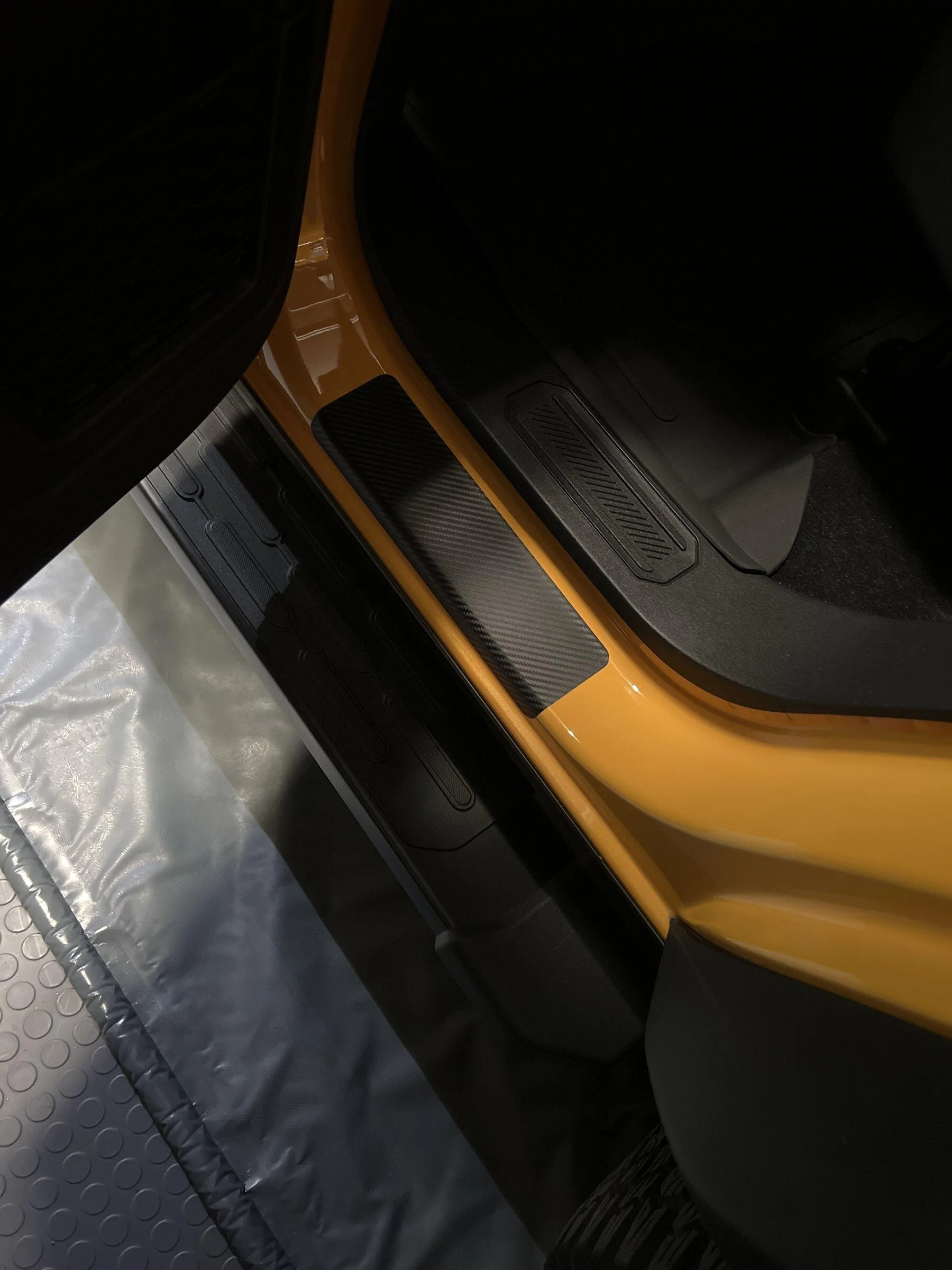Ford Bronco Sill guards:  Fast Intentions v. StickerFab imag