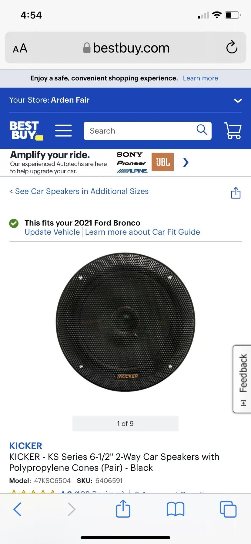 Ford Bronco Upgrading Speakers F5F36759-B0BE-4878-8D3A-9C2552D993EB