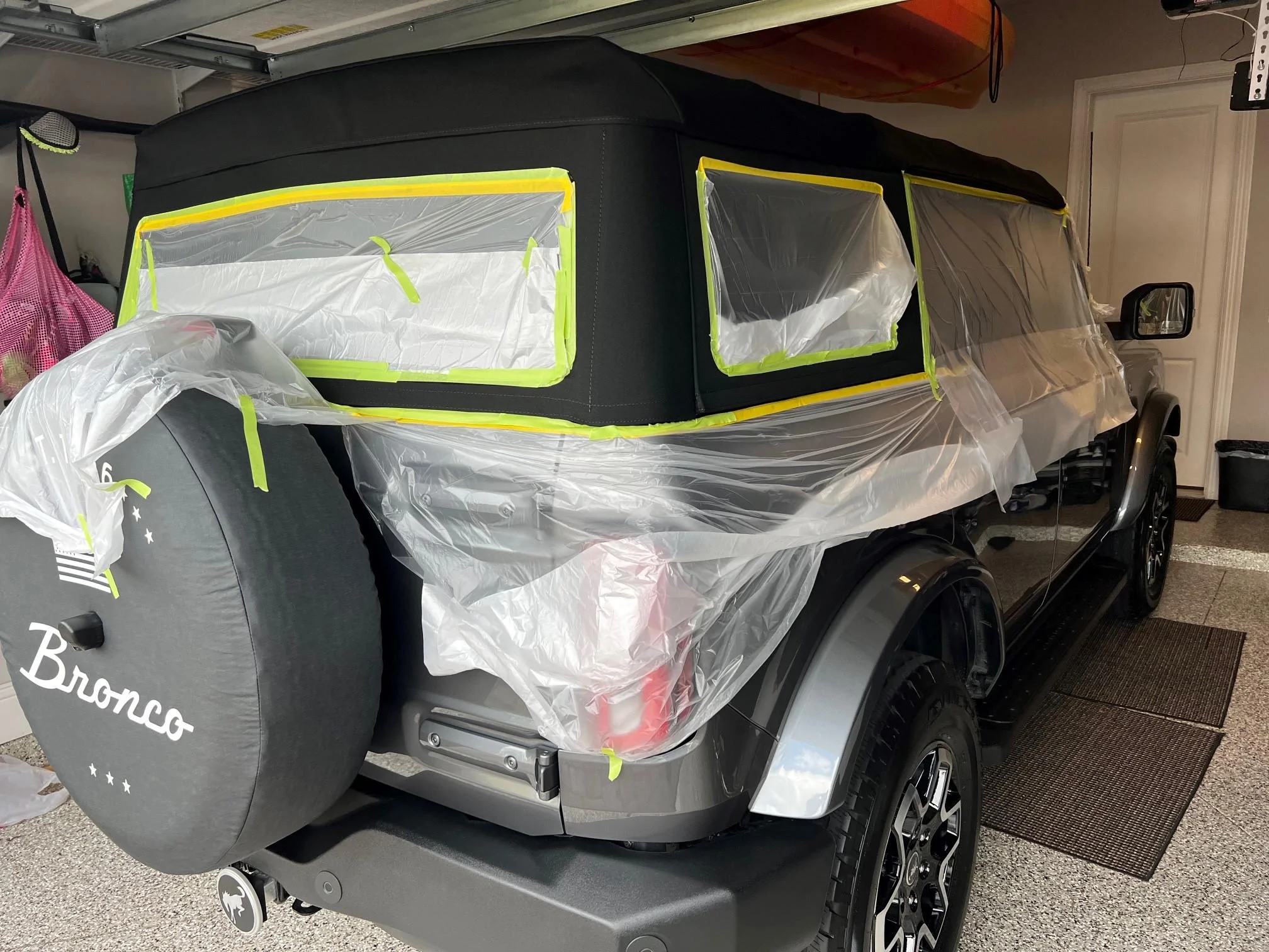 Ford Bronco Soft Top Protection and Results Cover Spray 4