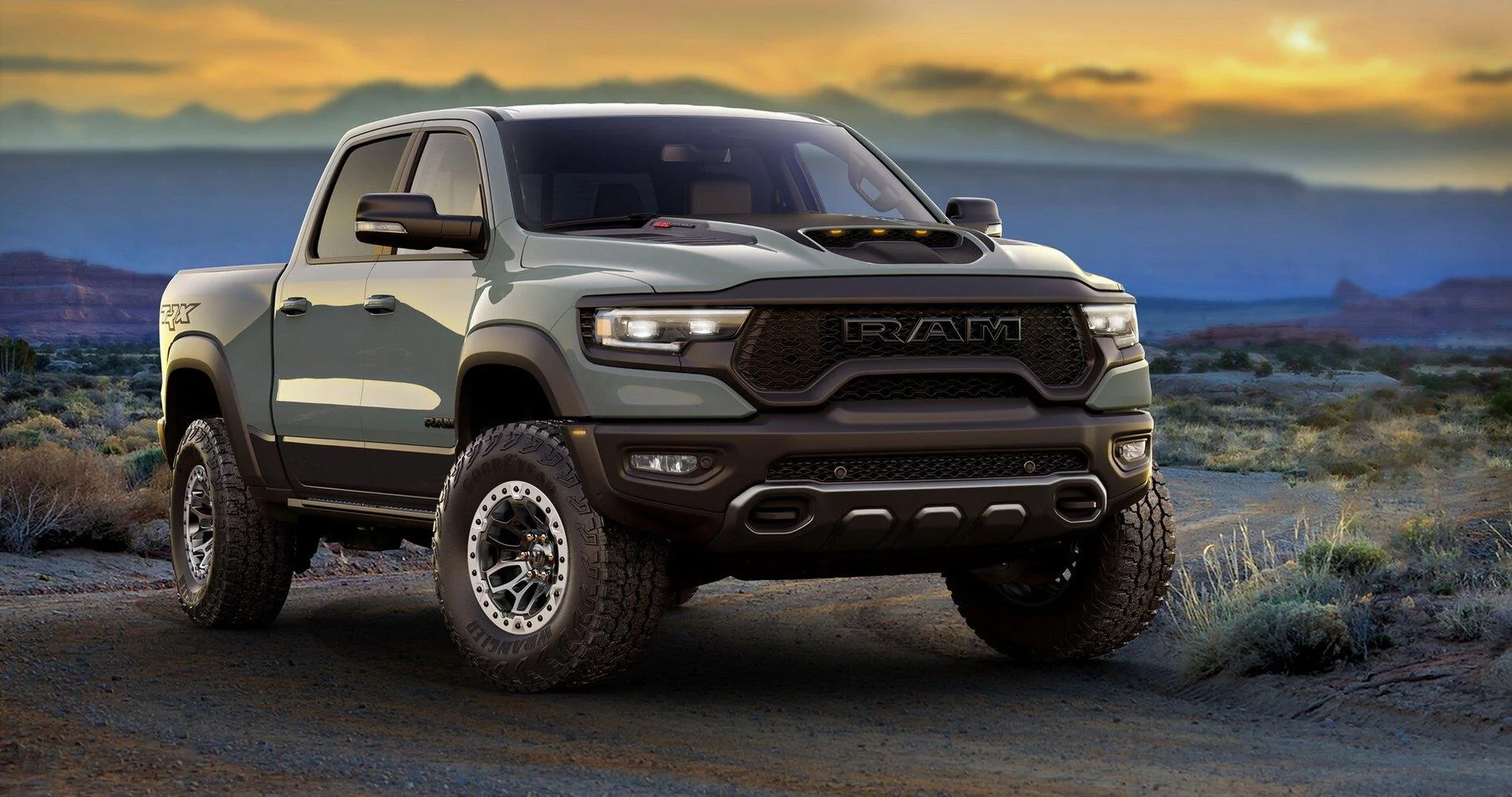 Ford Bronco Ram trying to steal some thunder... 1597701469983