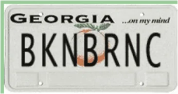 Ford Bronco Custom vanity license plate for Bronco? 1597714585908
