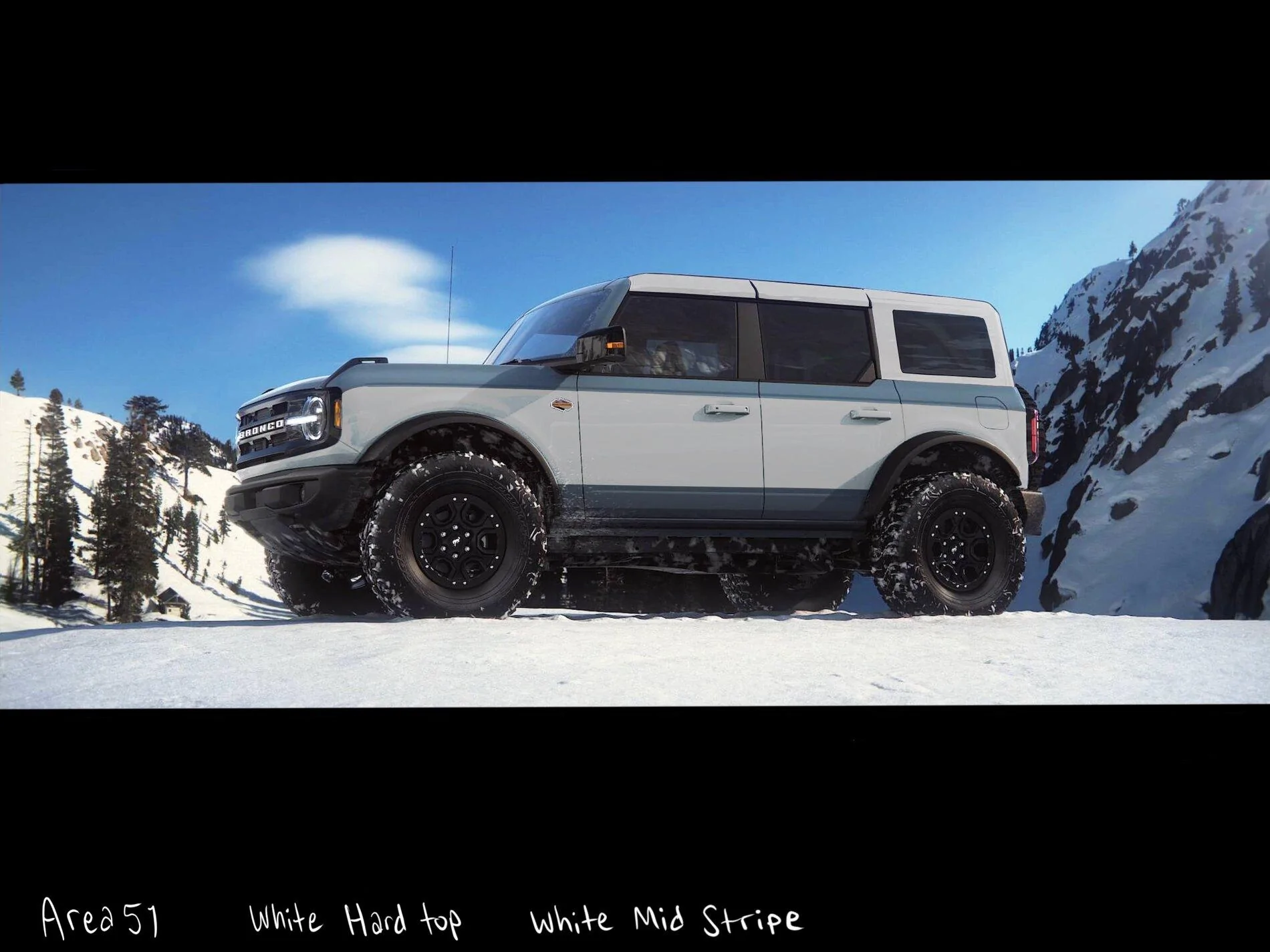 Ford Bronco Some custom graphics and color combos. 49AC3758-2A48-4B56-94E8-8DD38C2A07C7