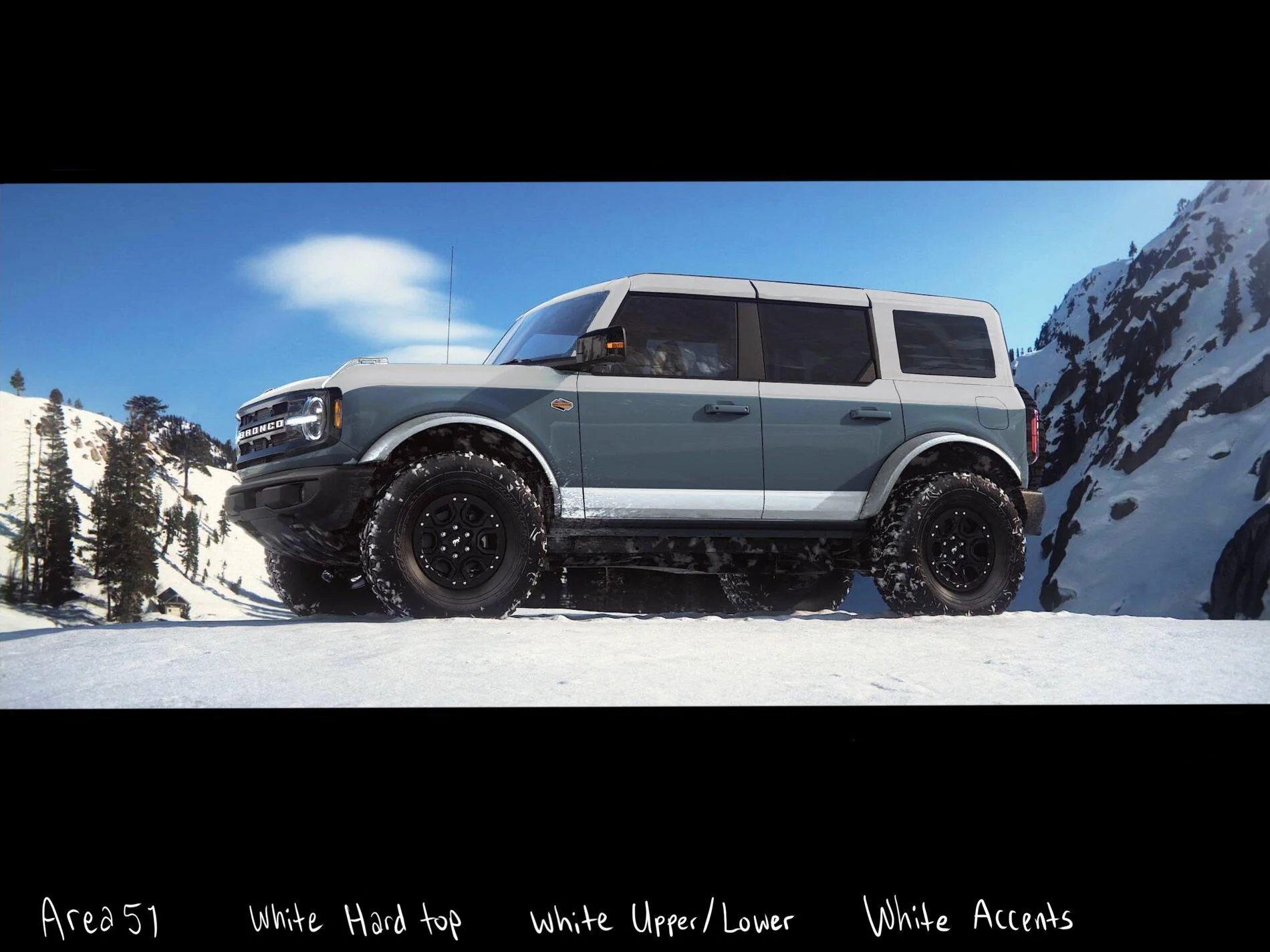 Ford Bronco Some custom graphics and color combos. 3B5DB02A-7A16-479D-95EF-928A9EF4C83B