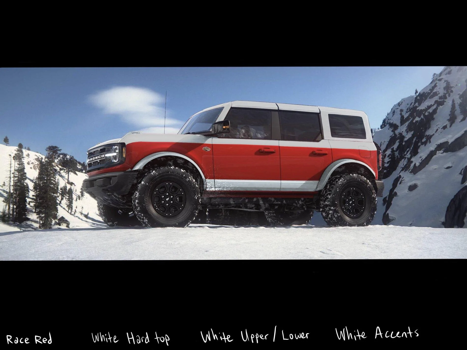 Ford Bronco Some custom graphics and color combos. B18D1696-54BD-4C7C-B394-4BA85ADCBA38