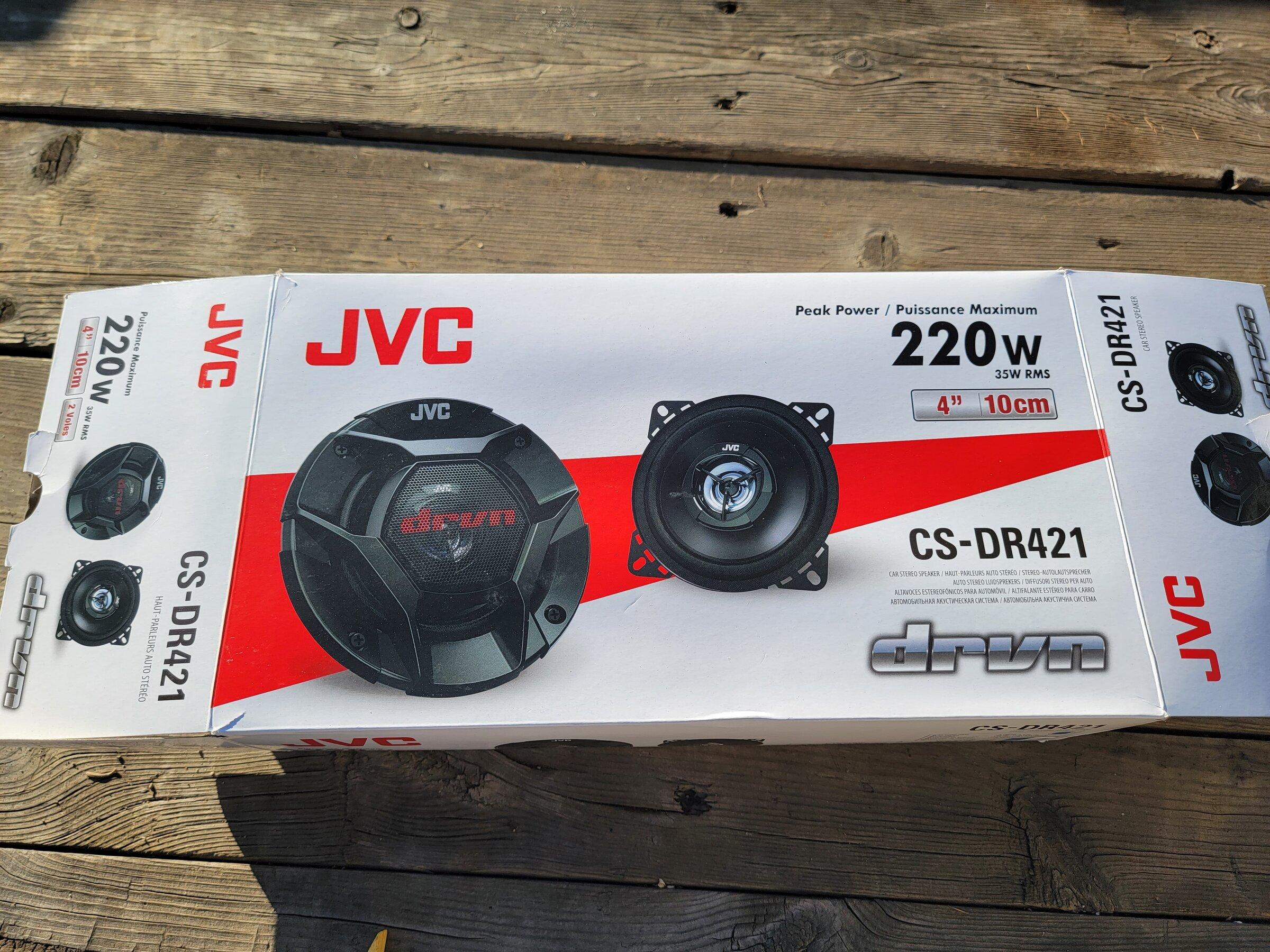 Ford Bronco JL Audio 4 inch speakers 20220124_153402