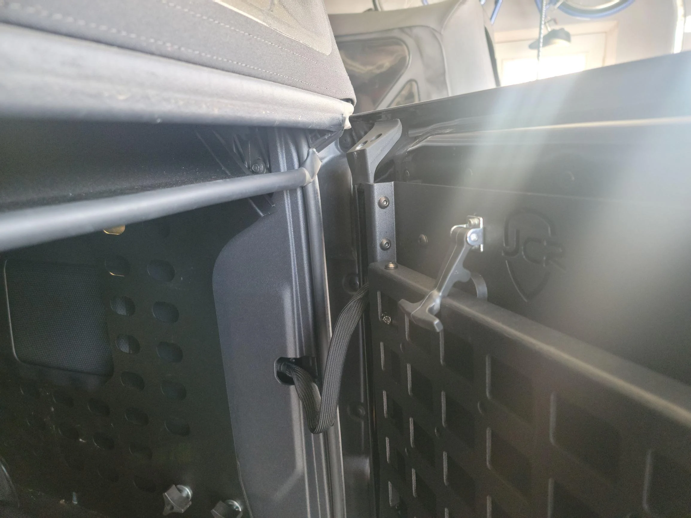 Ford Bronco JcrOffroad Fold down molle table has been released! 1