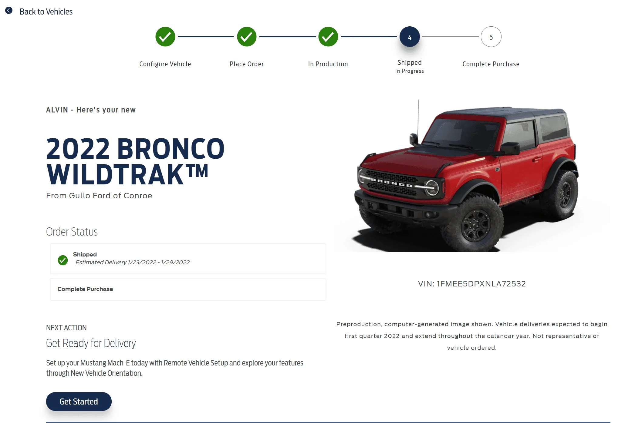 Ford Bronco 🛠 1/3/22 Build Week Group 1643112527922