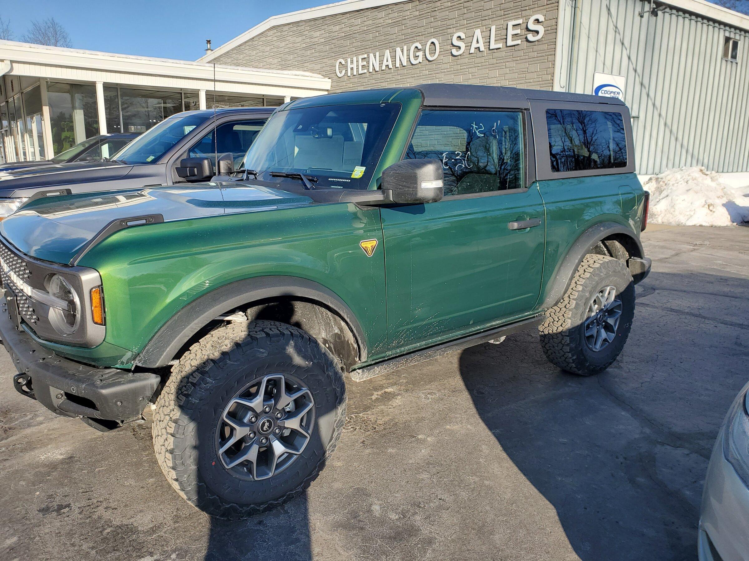 Ford Bronco 🛠 12/20/21 Build Week Group 20220126_151516