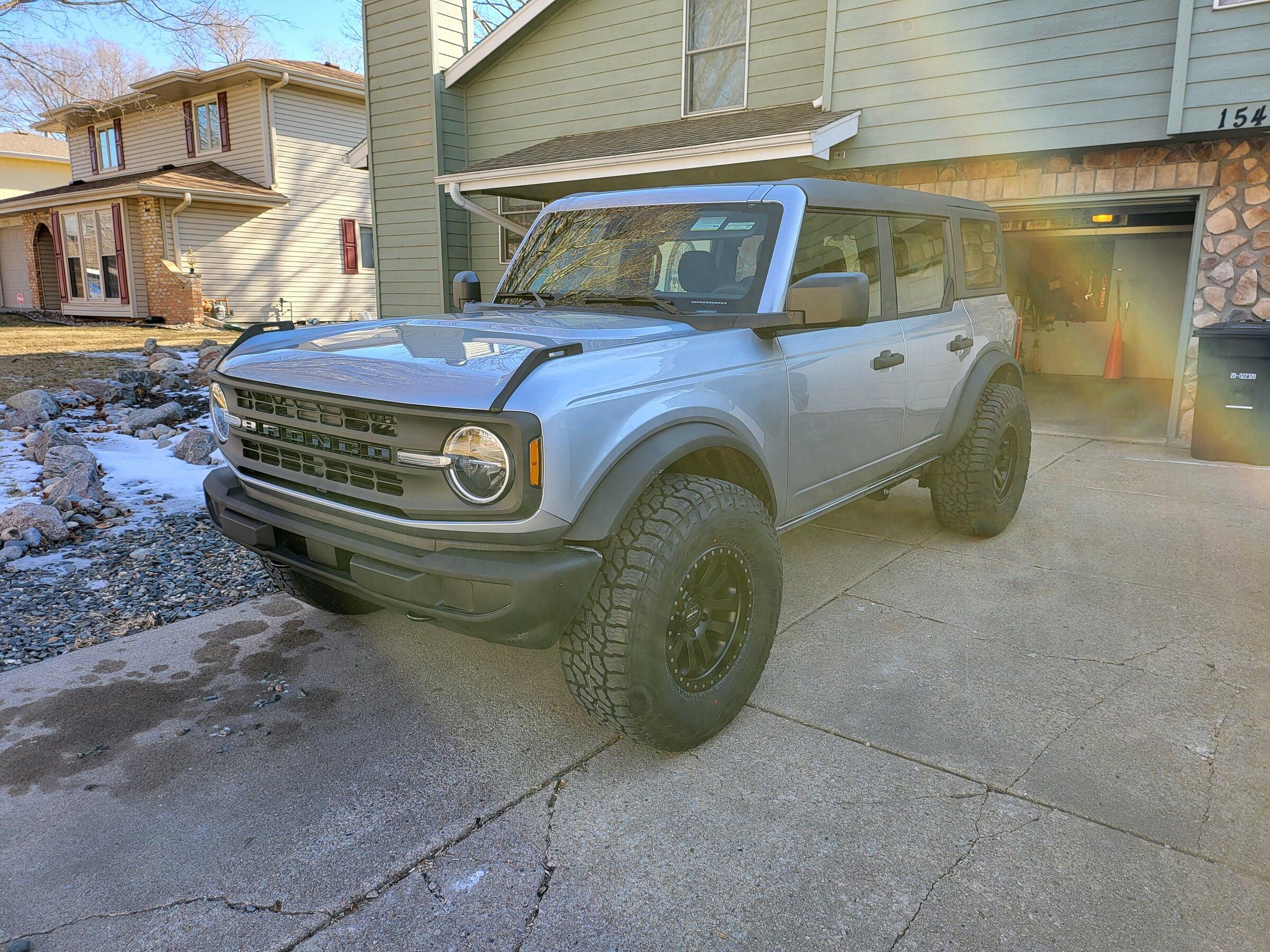 Ford Bronco Budget Base Bronco Build 20220126_134437