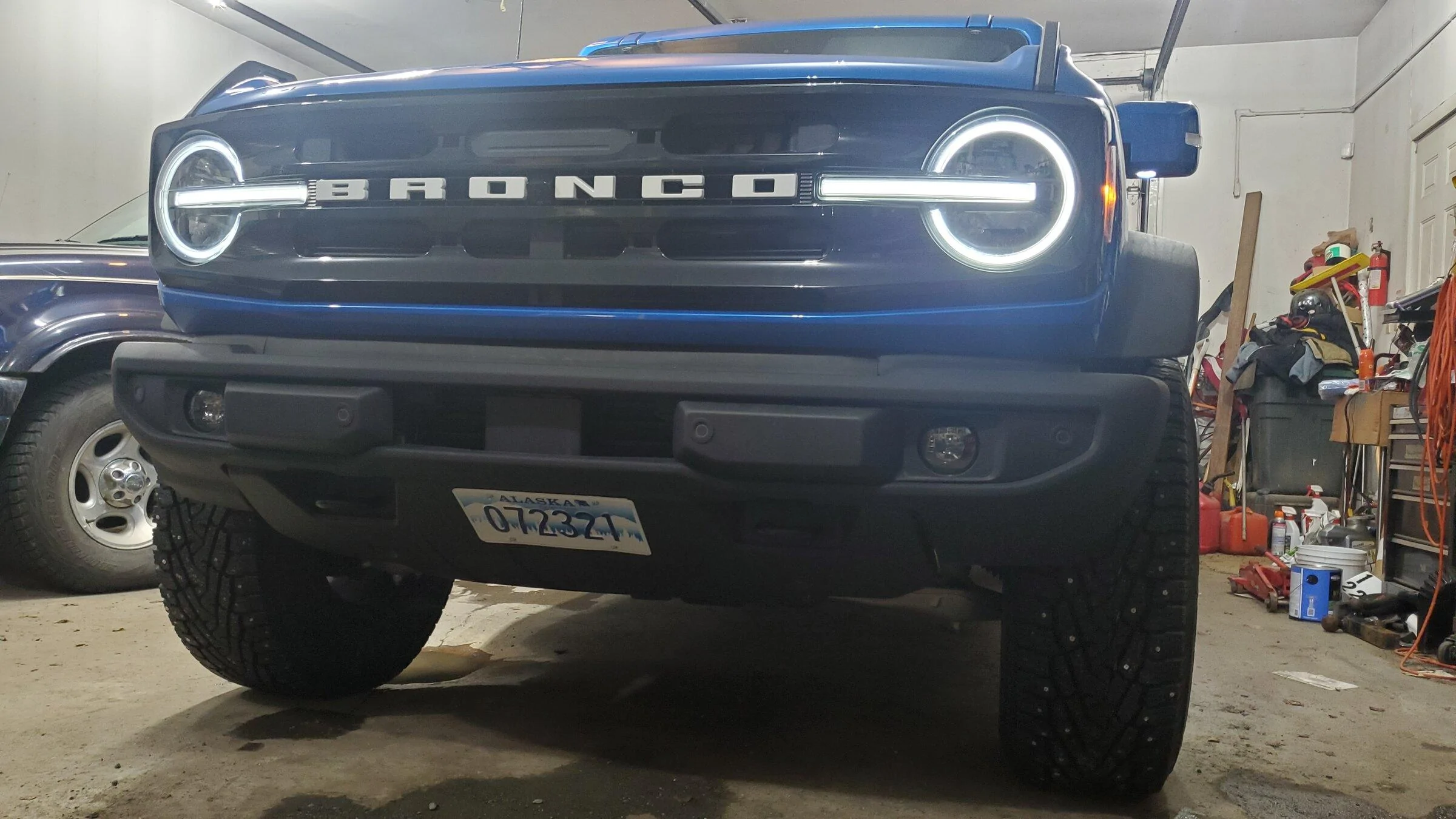 Ford Bronco Front license plate mount options? 20220106_203053