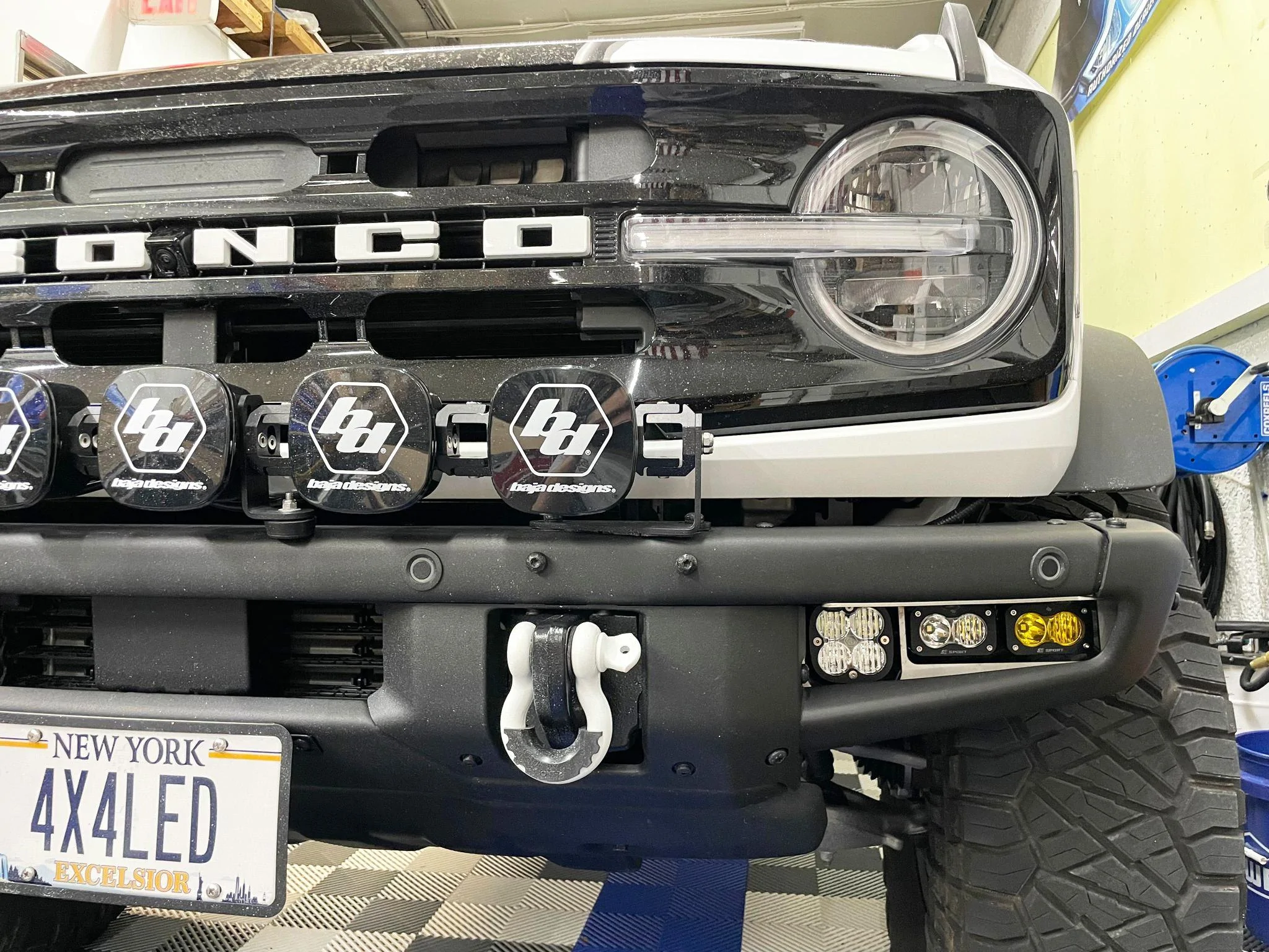 Ford Bronco TRIPLE FOG KITS | New Flush Mount Kit Now Available at 4x4TruckLEDs.com baja1