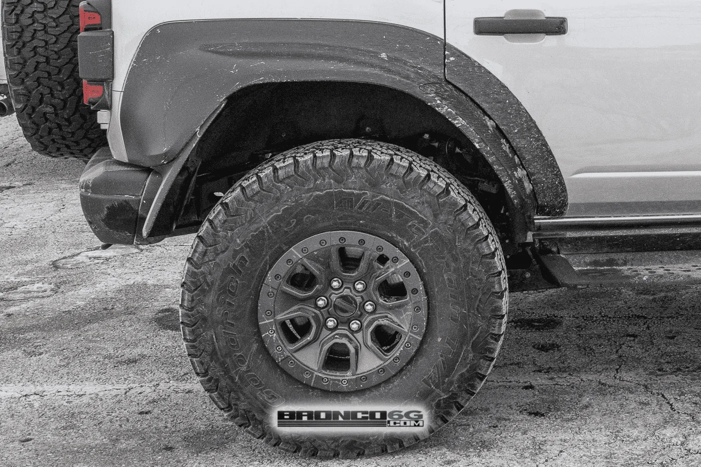 Ford Bronco 3 factory wheel options for 2022 Bronco Raptor (pics) 1643313905055