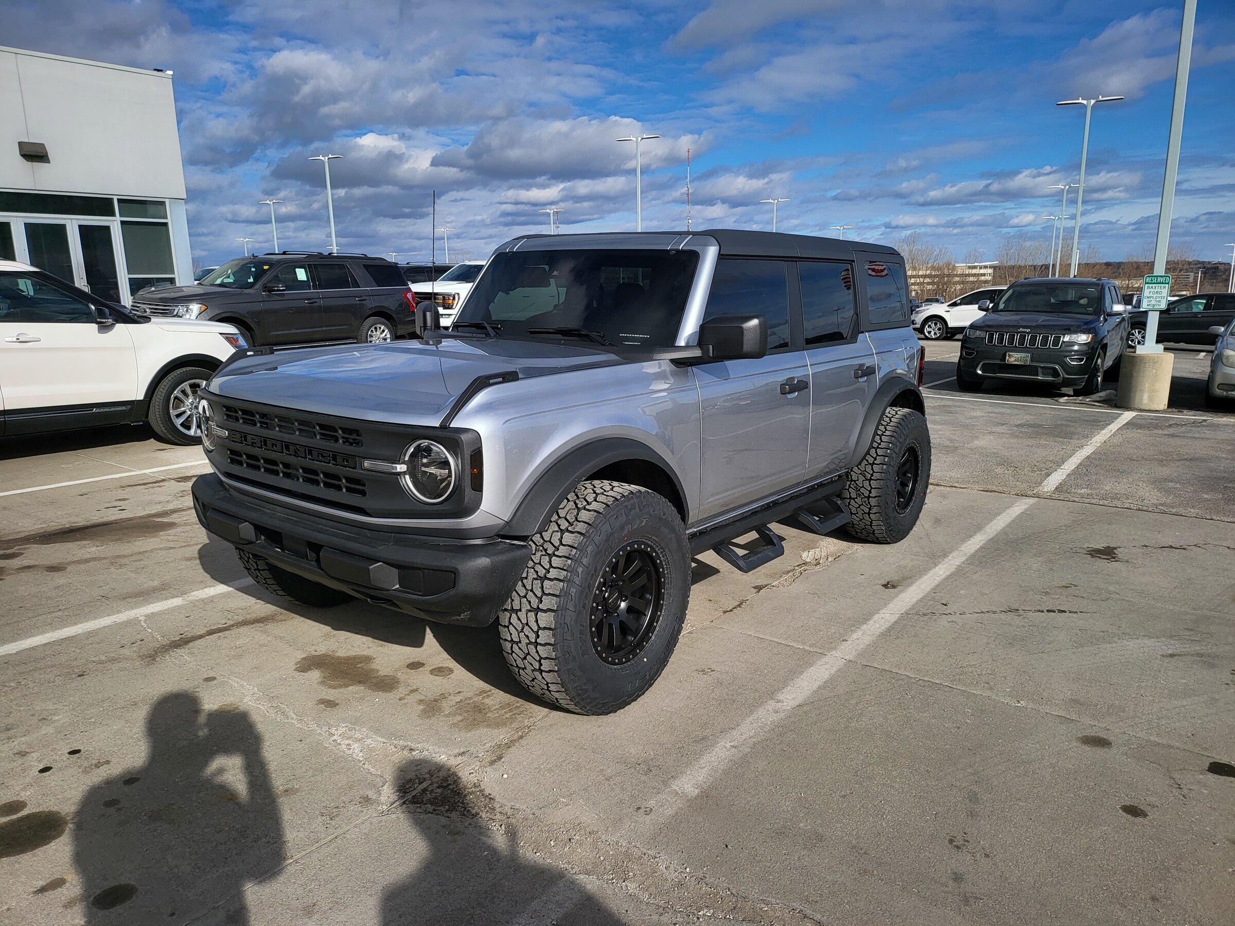 Ford Bronco Budget Base Bronco Build 20220127_142809