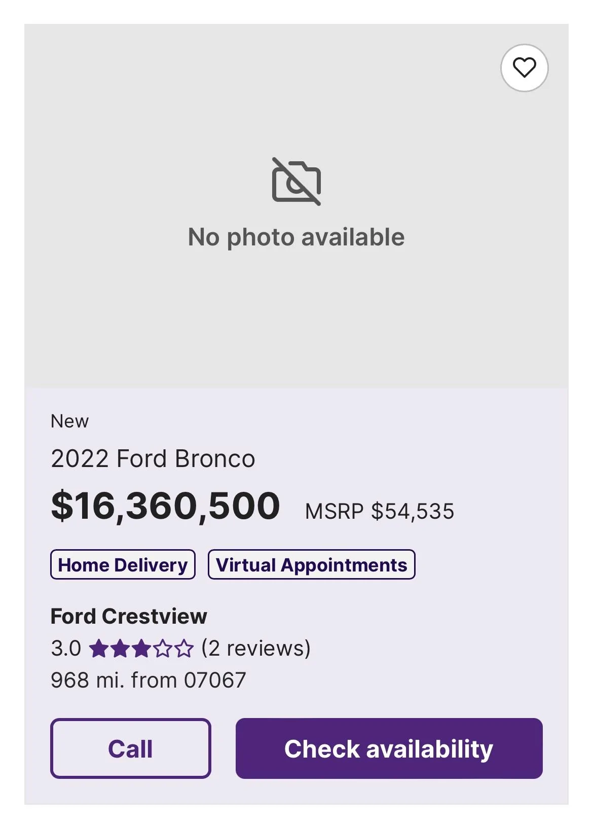 Ford Bronco Most expensive Bronco ever? DB16BC0C-158C-40A9-AF87-BEF46079EB8D
