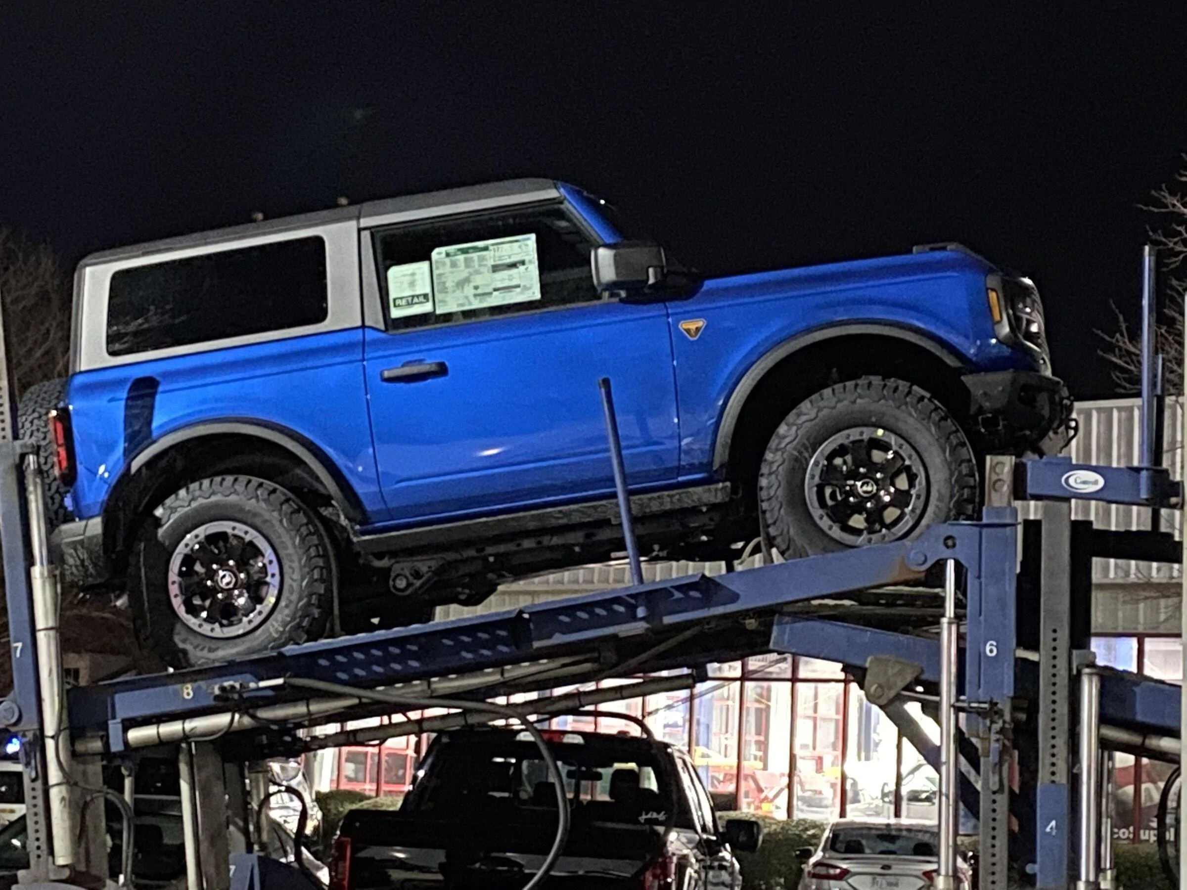 Ford Bronco VELOCITY BLUE Bronco Club tempImageIFmN4D