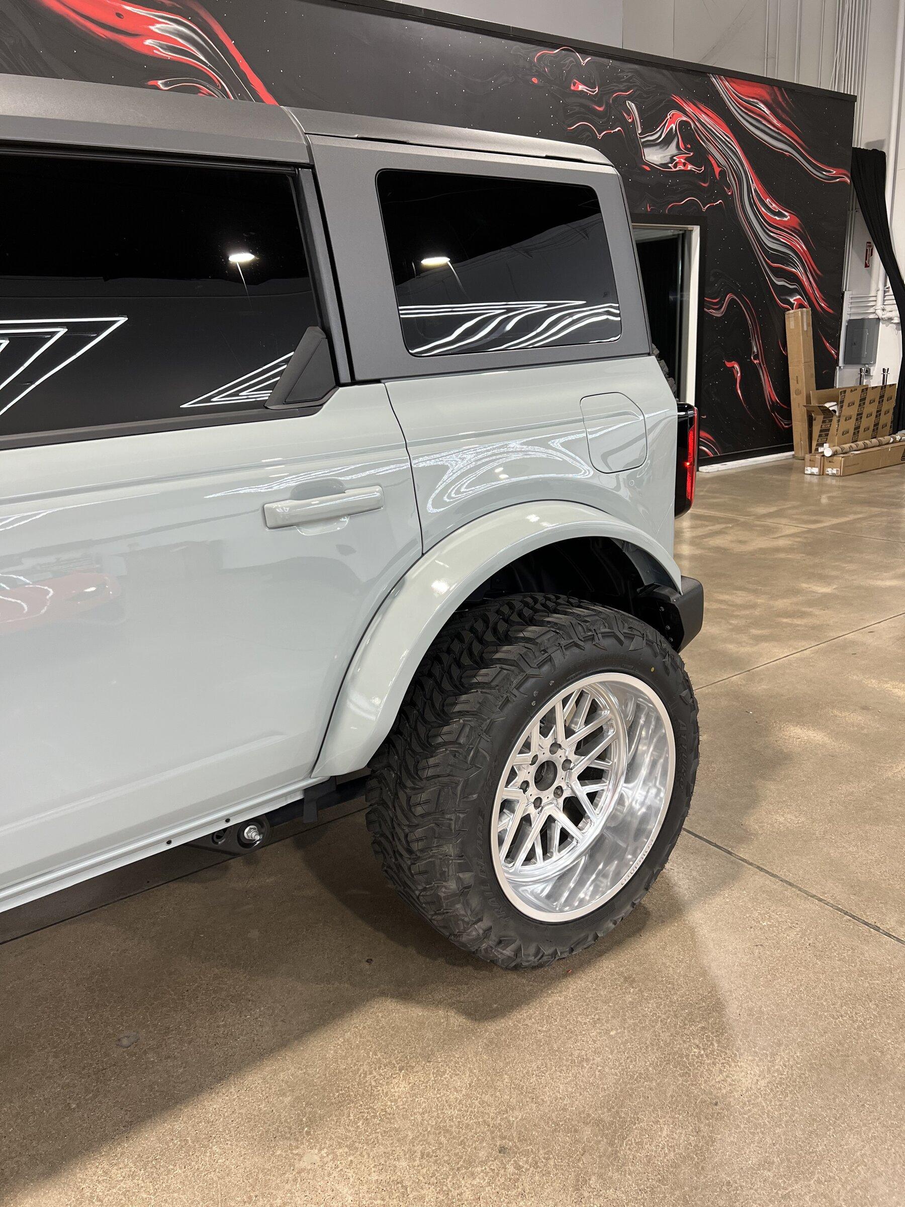 Ford Bronco DIY Paint Color Match Sasquatch Fender Flares AB6D1D54-A645-4857-9510-81C4C34E93DC