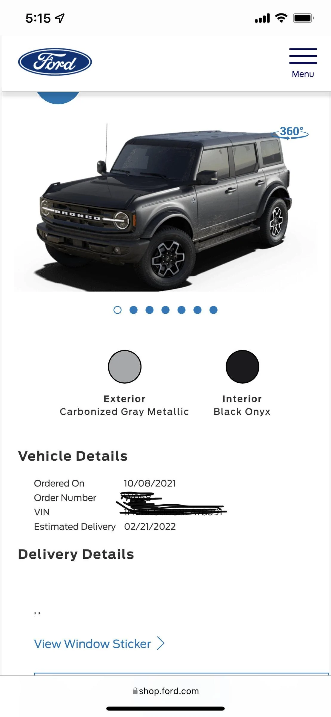 Ford Bronco 🛠 01/24/22 Build Week Group 3202393B-B00B-439C-8A80-2EE64F0882E2