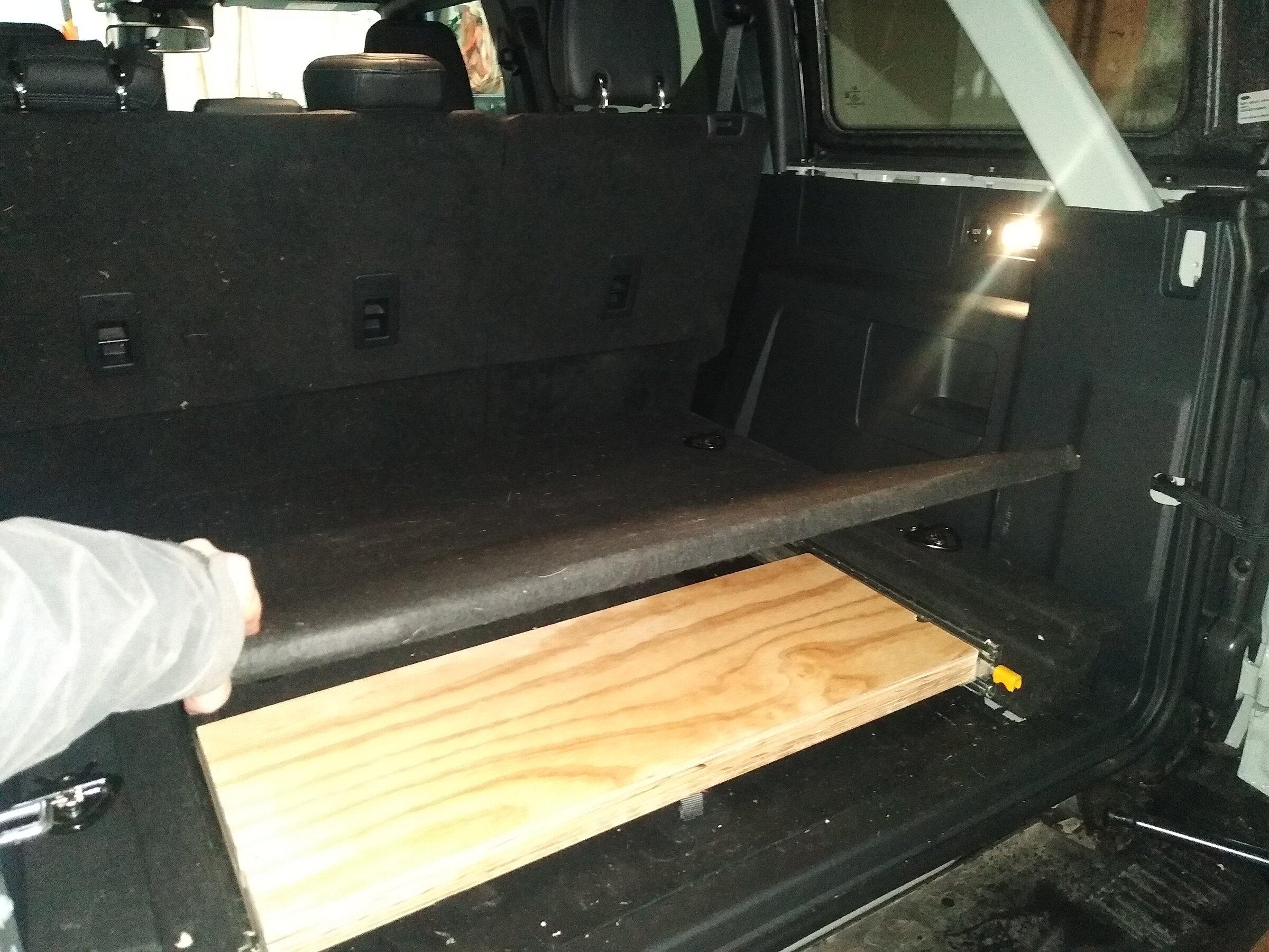 Ford Bronco Slide out tailgate now live on Bronco builder IMG_20220121_200045196