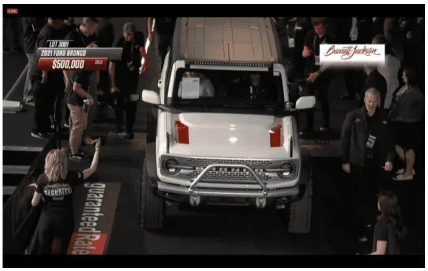 Ford Bronco Barrett-Jackson  madness!! 1643399365214