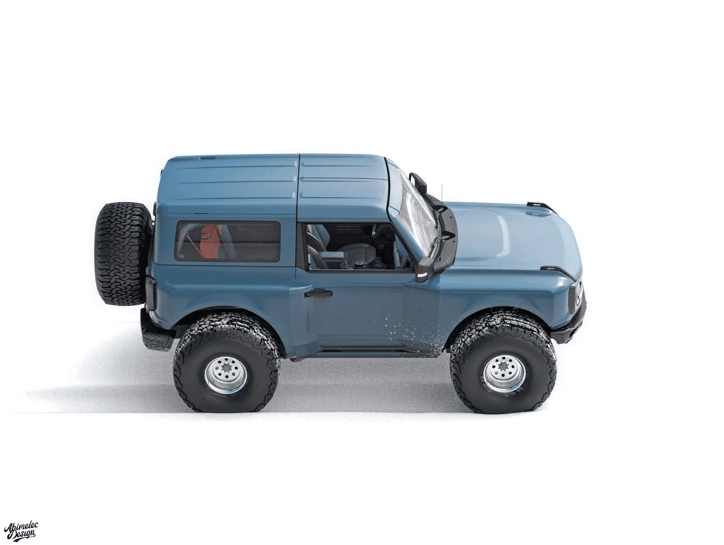 Ford Bronco Arctic Bronco Render by Abimelec Design 1643399551425