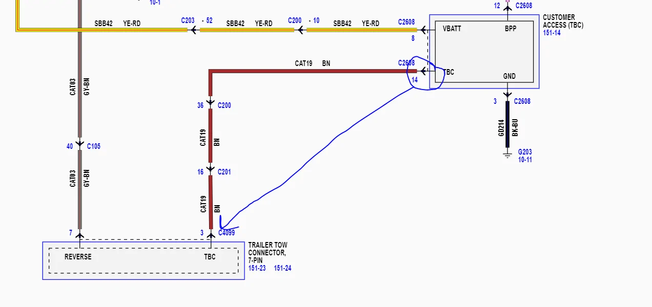 Ford Bronco Curt Plug-and-Play No-Splice Trailer Wiring Harness Out For Bronco 1643399974370