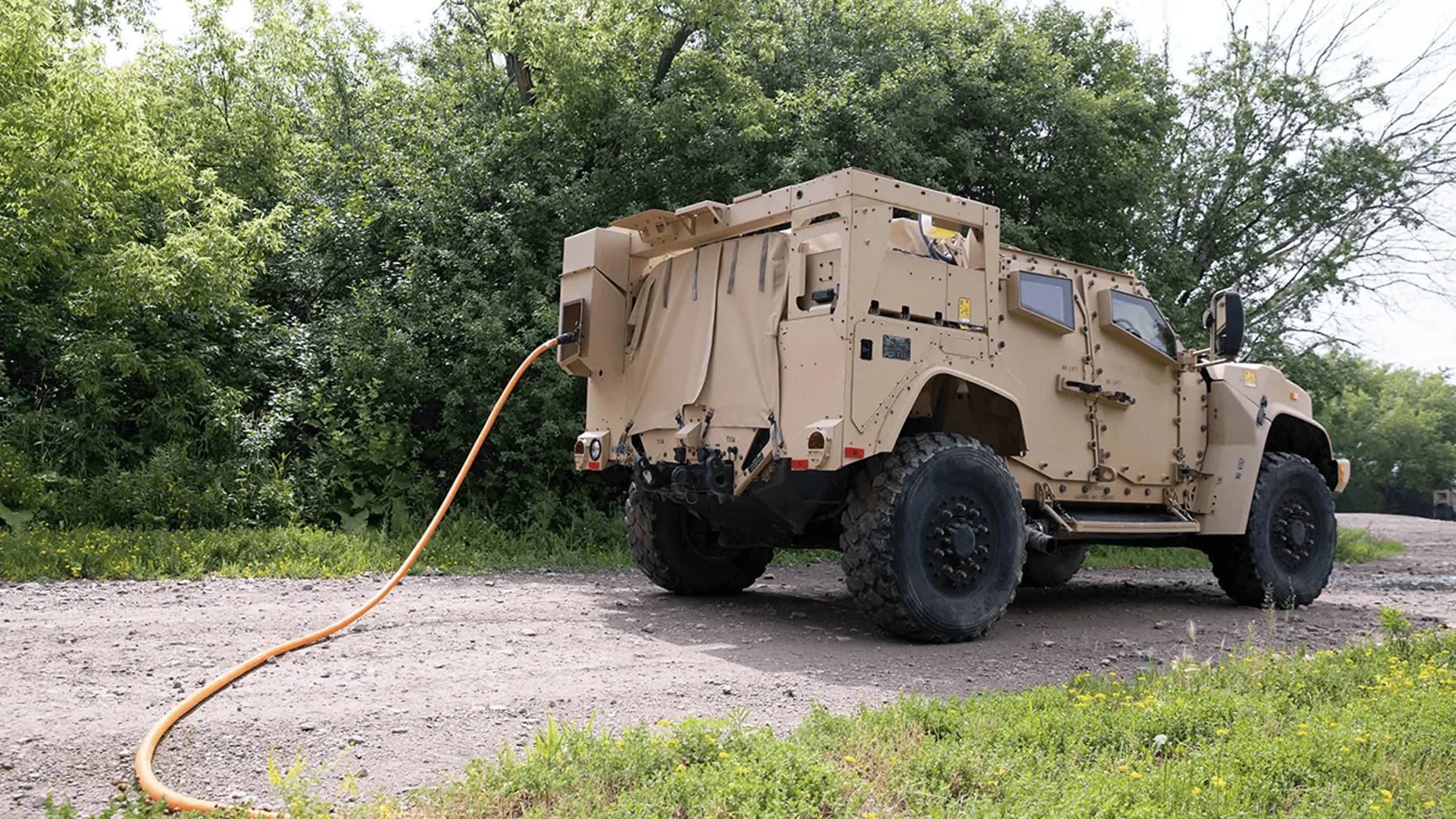 Ford Bronco Oshkosh eJLTV Military Vehicle 1643403058292