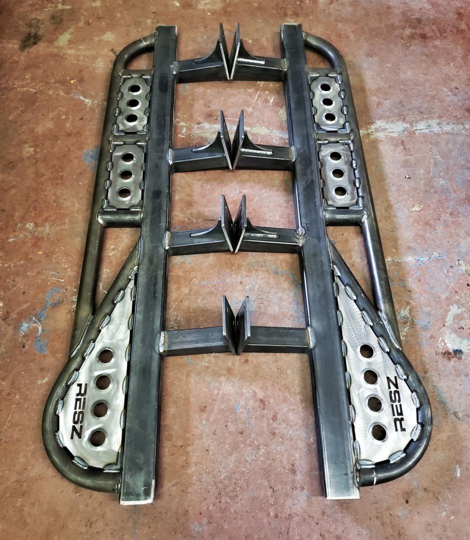 Ford Bronco RESZ Fab Frame Mount Rock Sliders (2dr only) 20200225_160627-01-scaled-e1582668179472