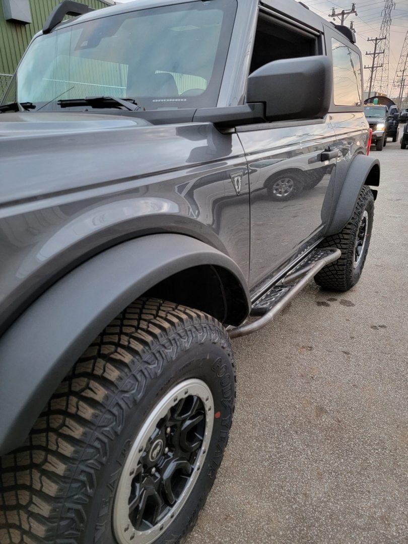 Ford Bronco RESZ Fab Frame Mount Rock Sliders (2dr only) 20211117_165356-01-scaled-e1643232000972
