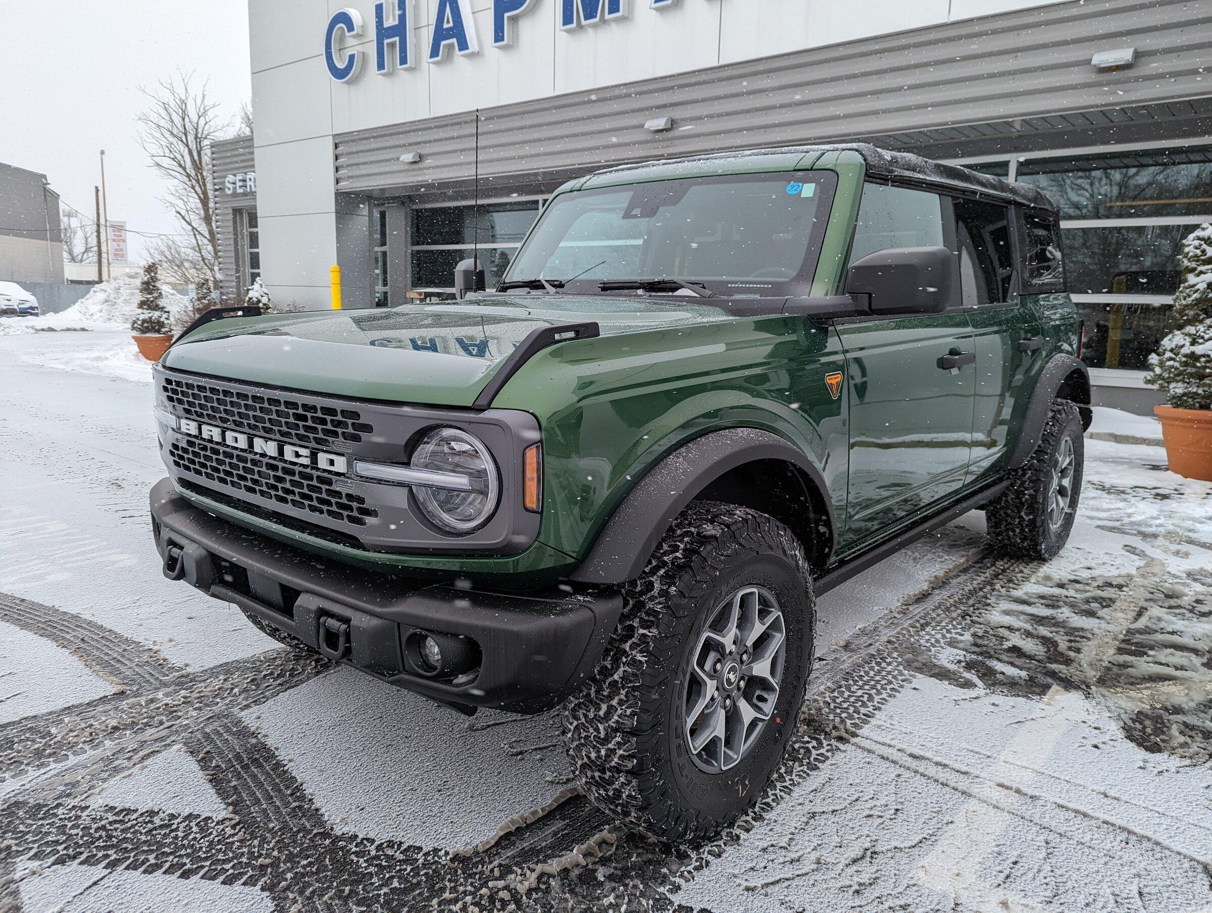 Ford Bronco Chapman Of Horsham with @dealerinsider PXL_20220129_165107926