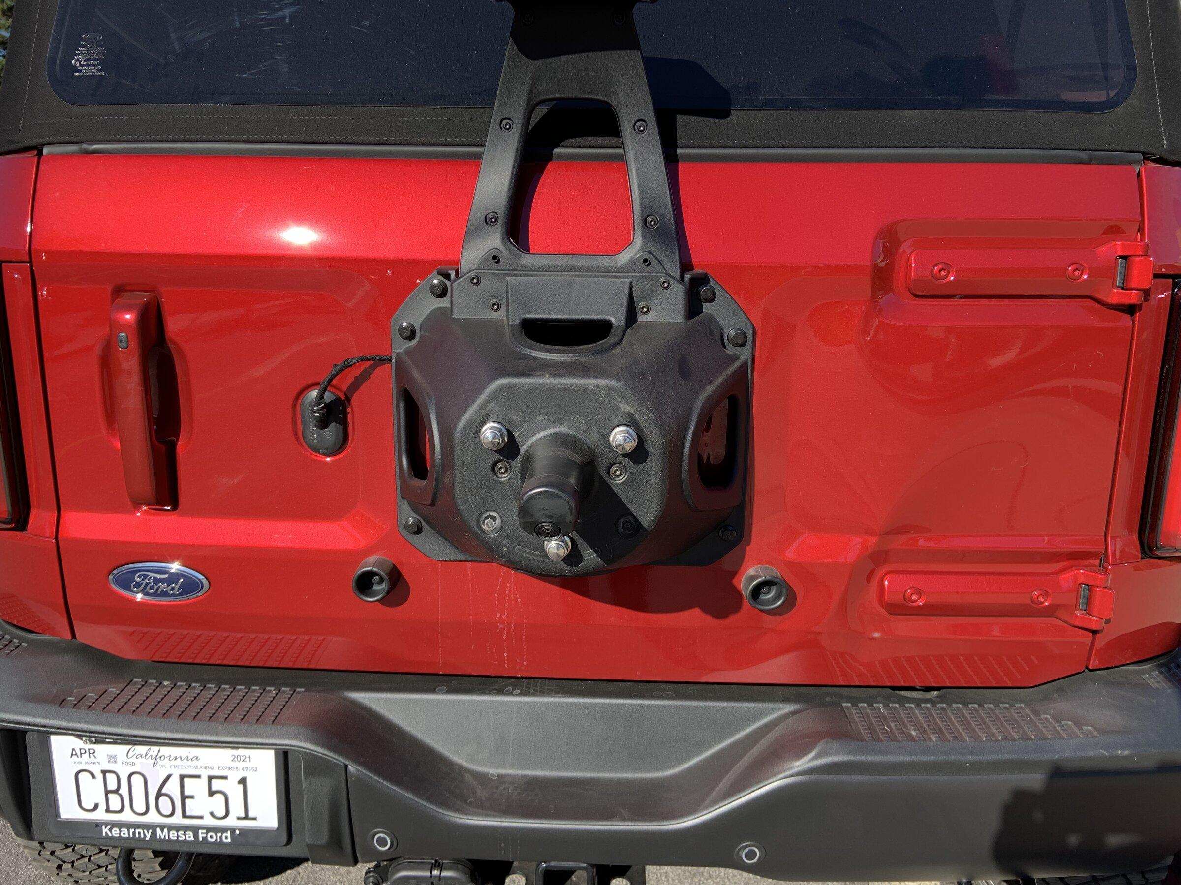 Ford Bronco Gnarly tailgate rattle 4AFF938E-F534-4EA4-8B30-67C6C4350B04