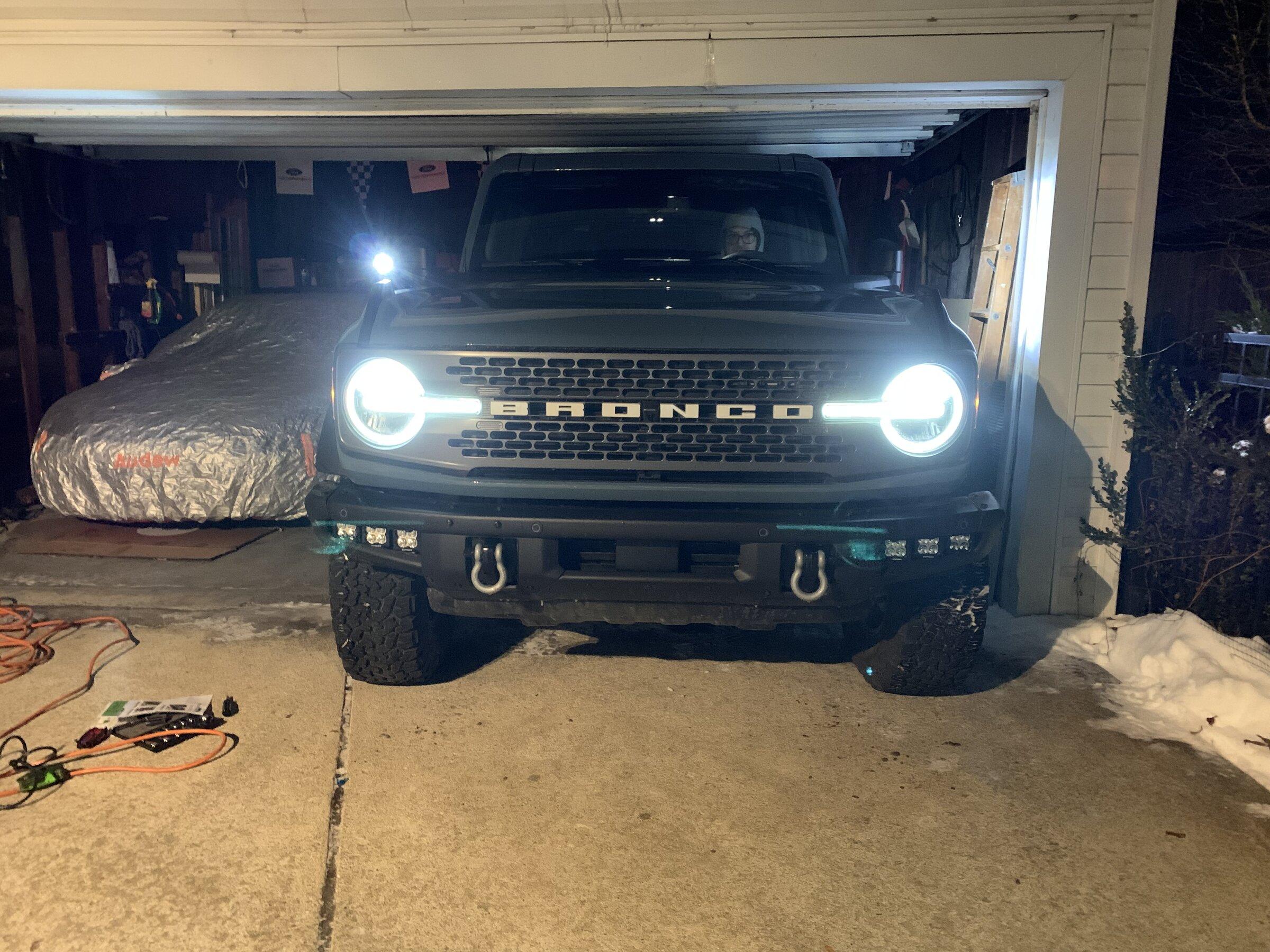 Ford Bronco Zroadz pod lights installed today 192BA9A7-8290-4939-9BD1-539180D05DB1