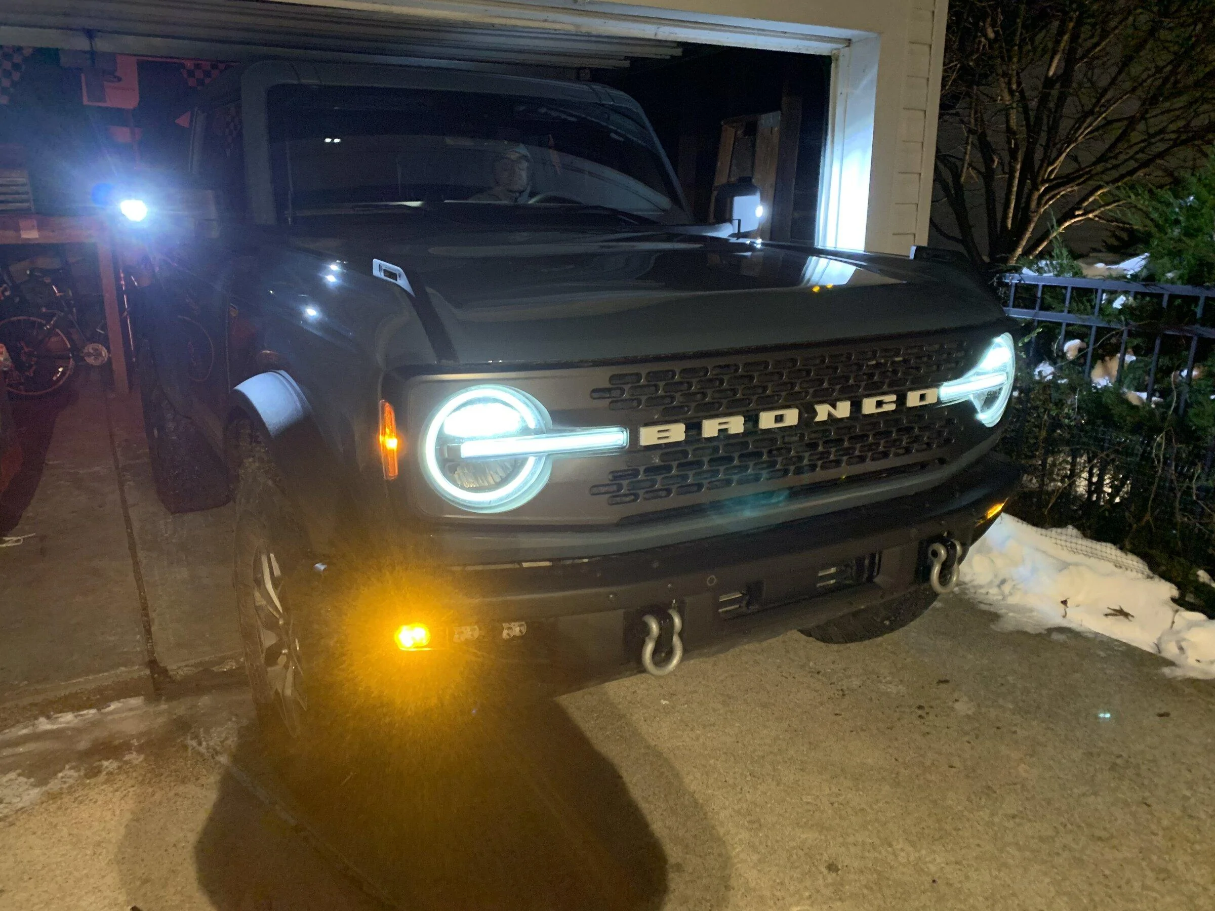 Ford Bronco Zroadz pod lights installed today 5A358006-8C2B-4327-B06C-8DF3945C479A