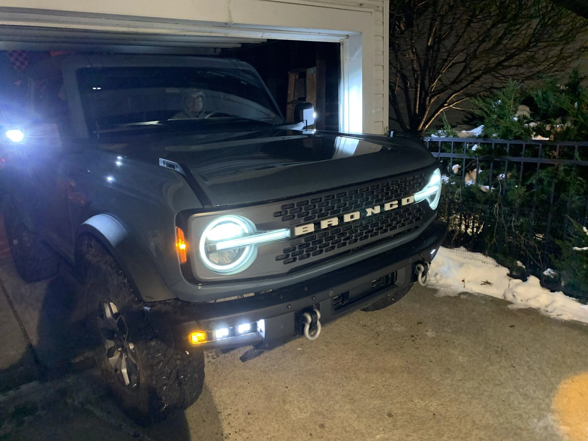 Ford Bronco Zroadz pod lights installed today B9044E38-4B9C-42AC-8F6B-54544A9C2CAD