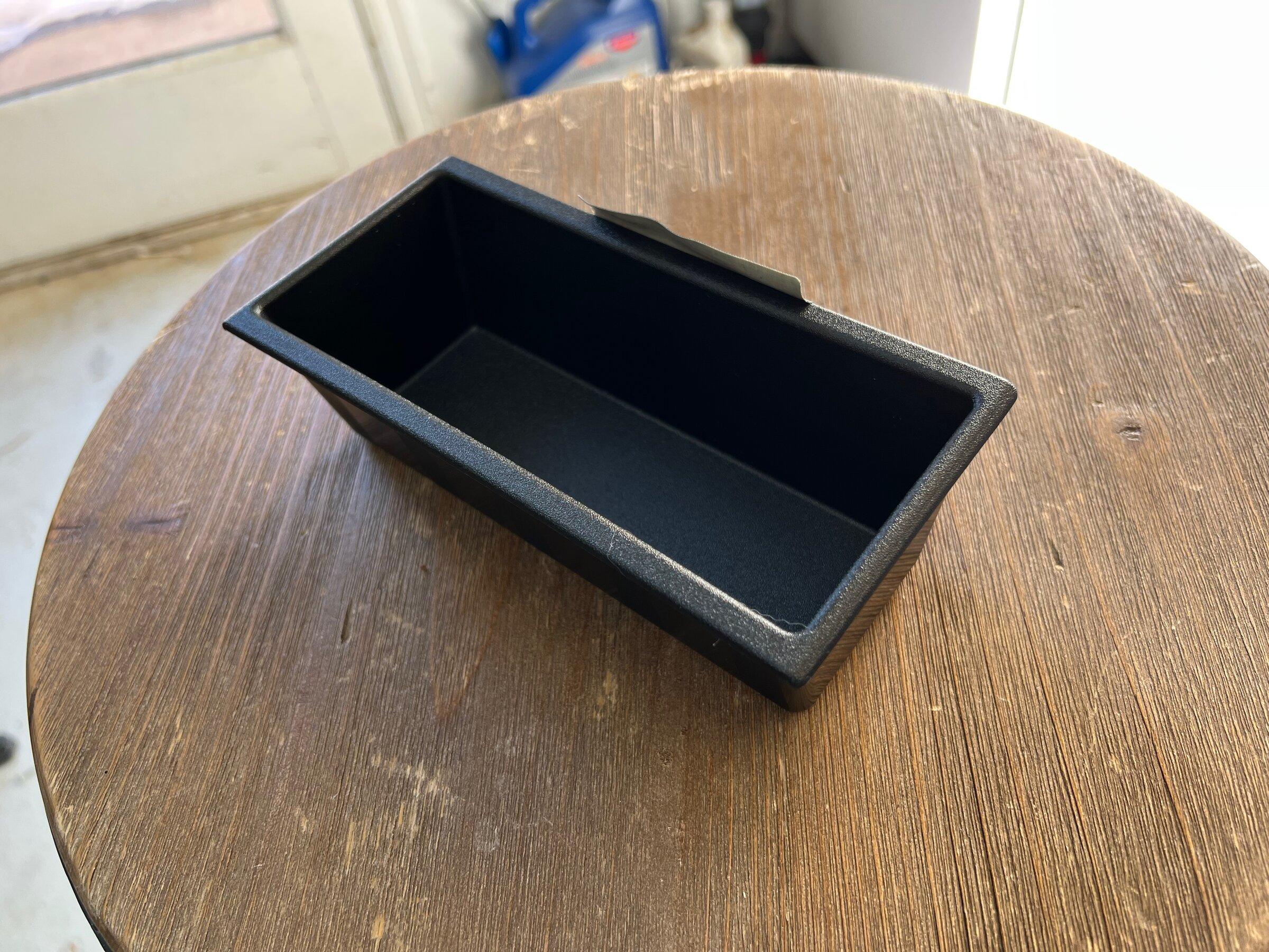 Ford Bronco Extra plastic bin taped inside console? bronco extra part - 1