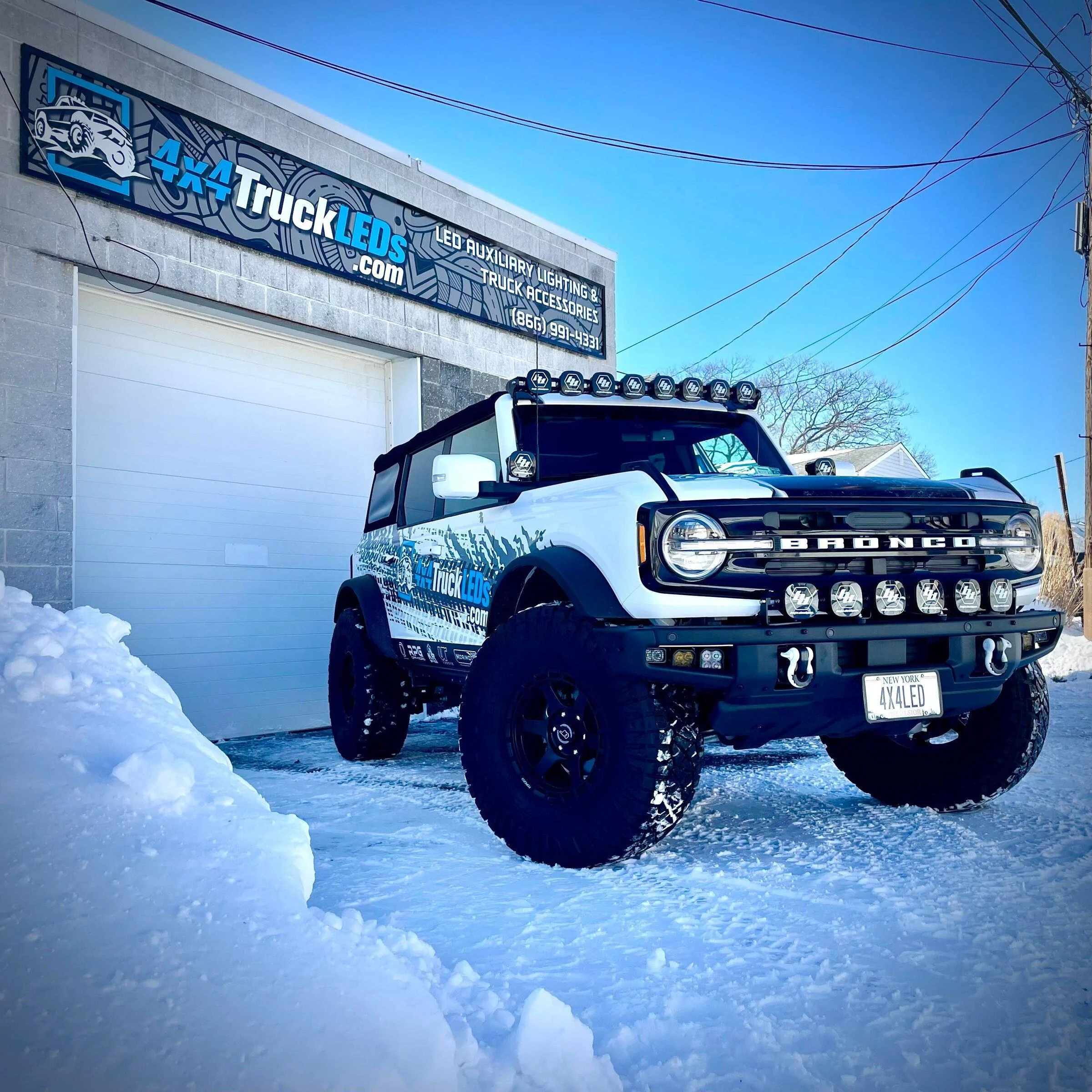Ford Bronco Snow Photos Bronco7