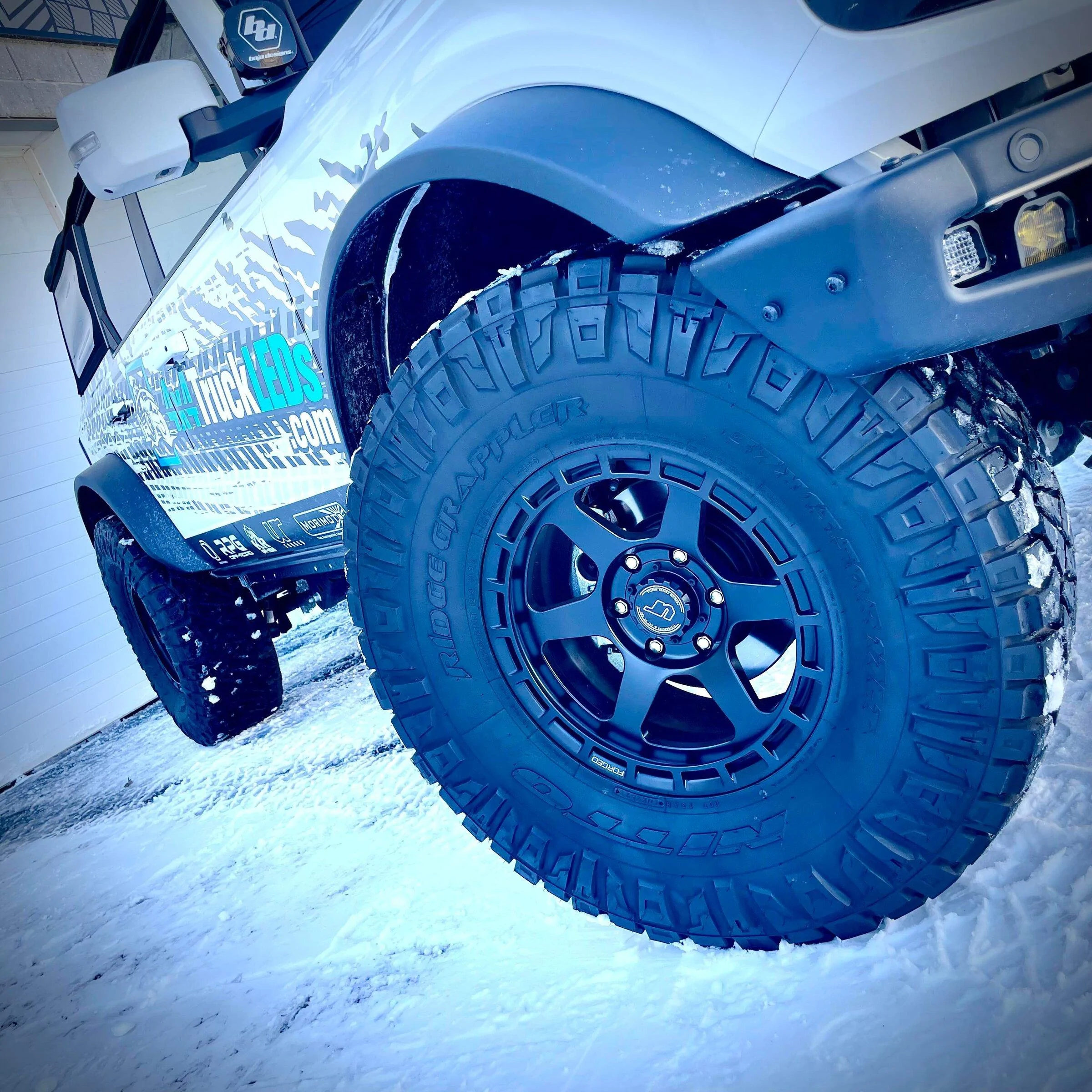 Ford Bronco Snow Photos Bronco8